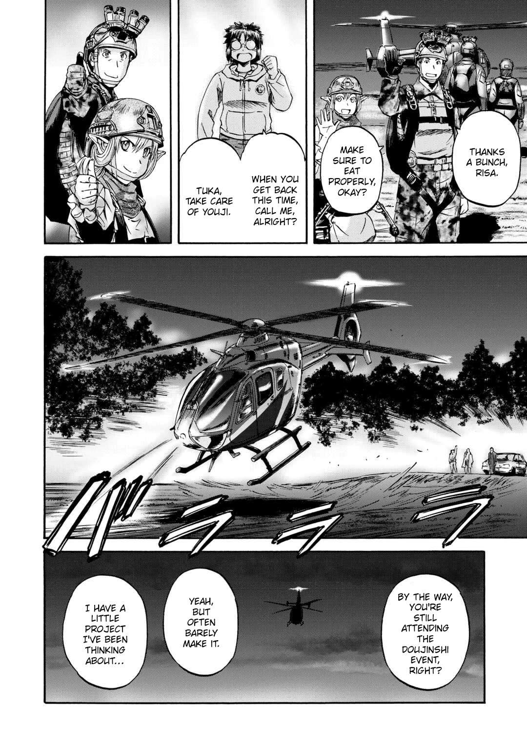 Gate – Jietai Kare No Chi Nite, Kaku Tatakeri Chapter 135 - Page 33 in English