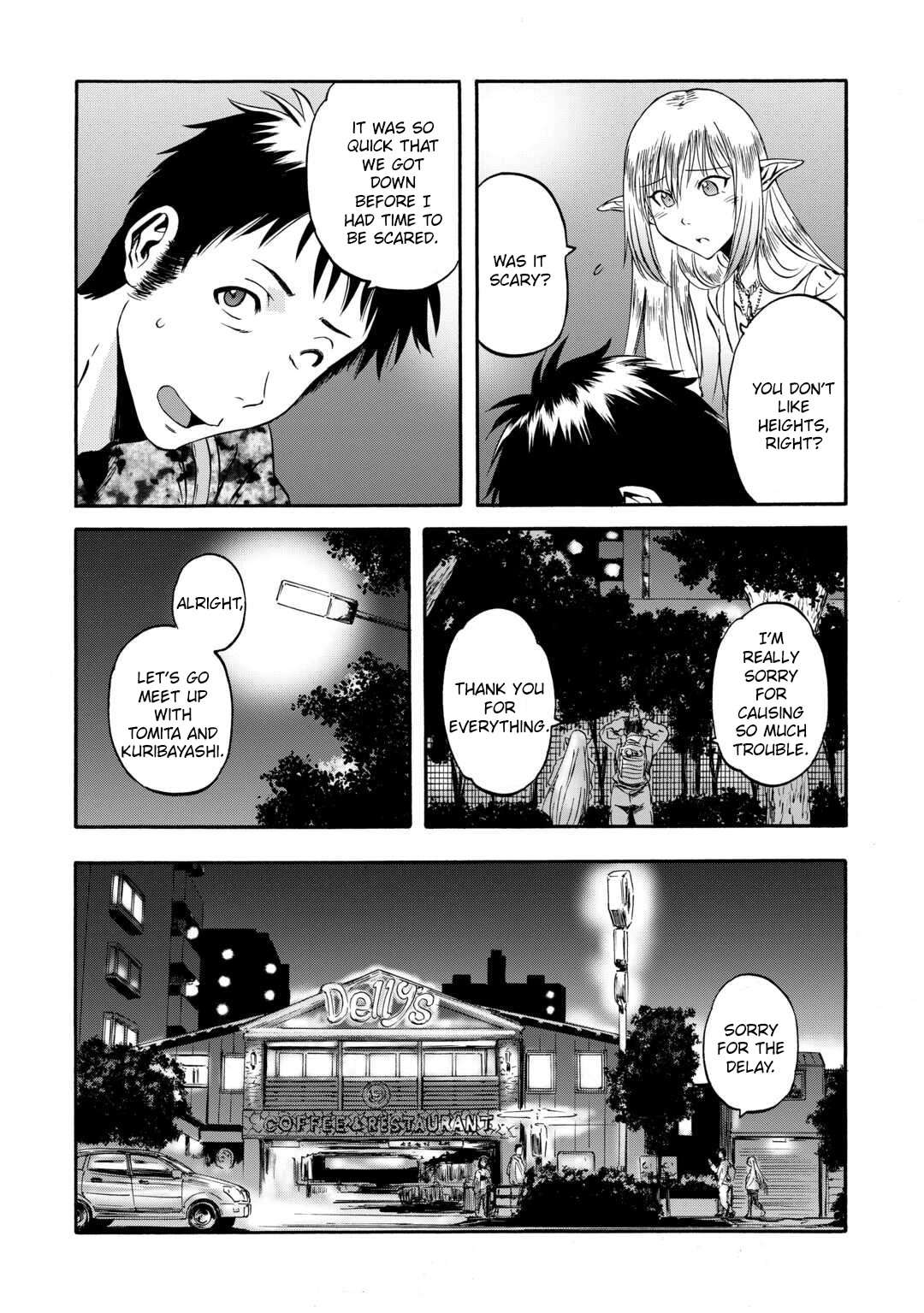 Gate – Jietai Kare No Chi Nite, Kaku Tatakeri Chapter 135 - Page 7 in English