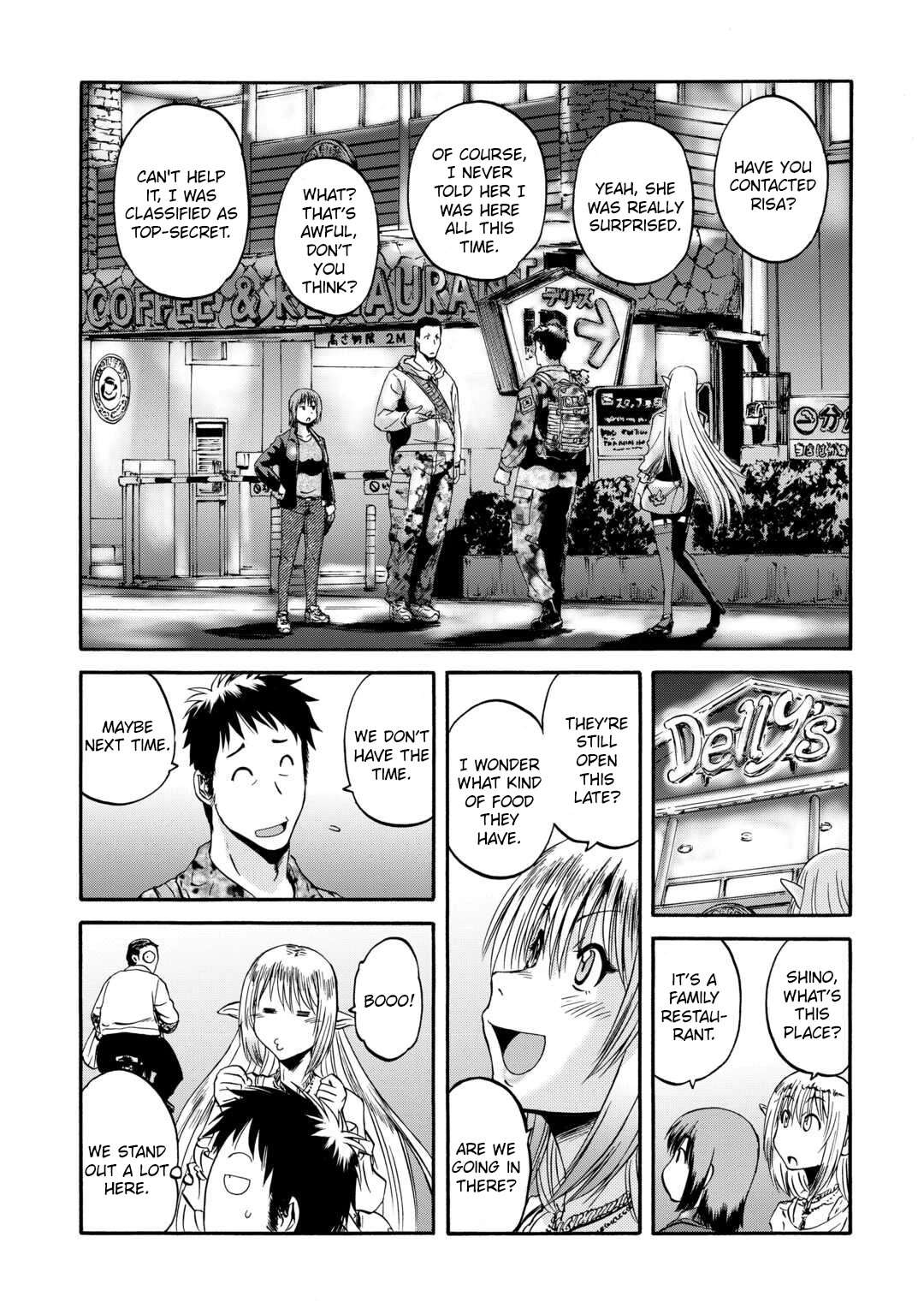 Gate – Jietai Kare No Chi Nite, Kaku Tatakeri Chapter 135 - Page 8 in English