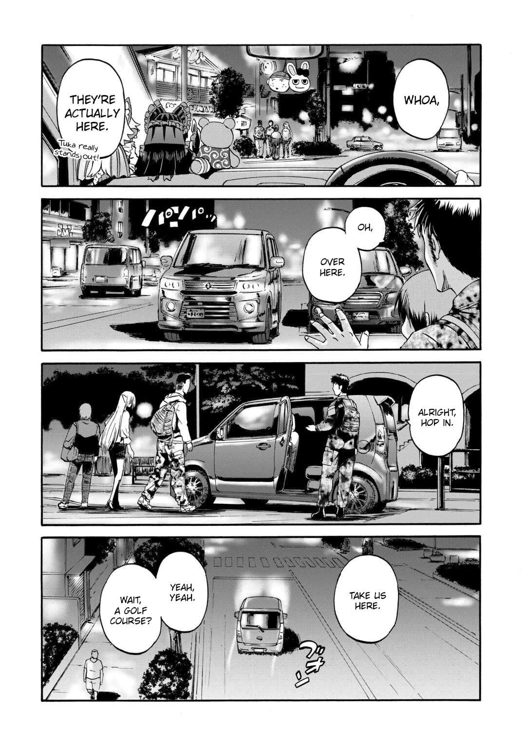 Gate – Jietai Kare No Chi Nite, Kaku Tatakeri Chapter 135 - Page 9 in English