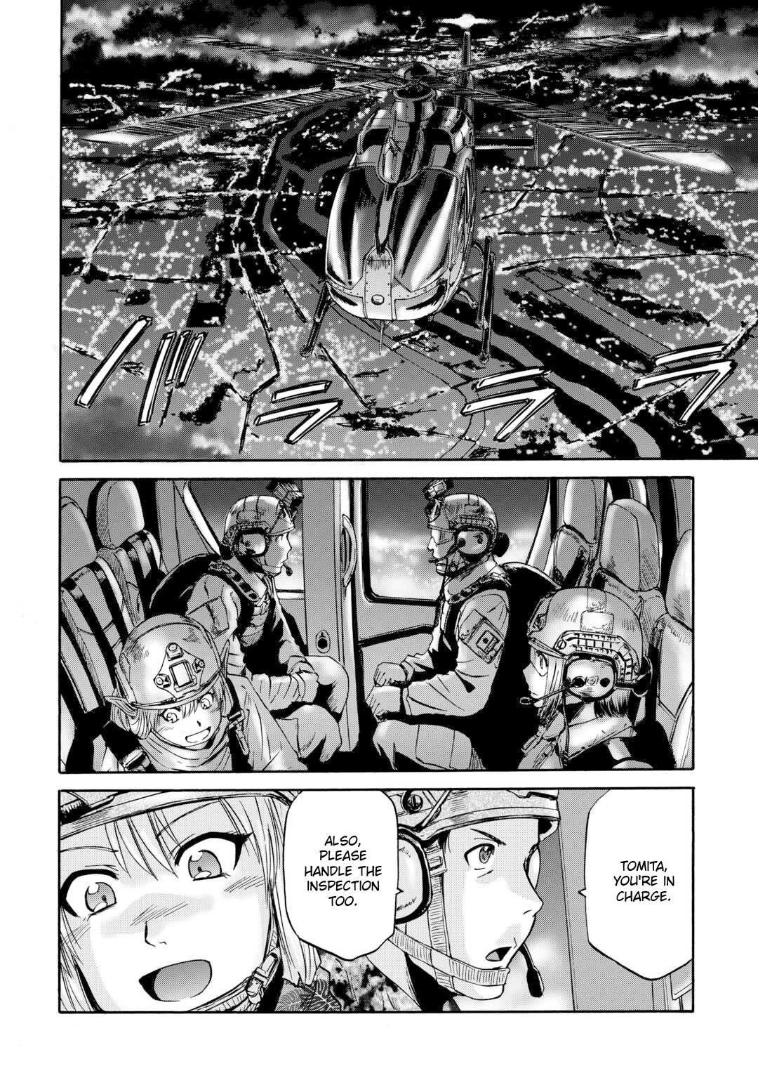 Gate – Jietai Kare No Chi Nite, Kaku Tatakeri Chapter 136 - Page 14 in English