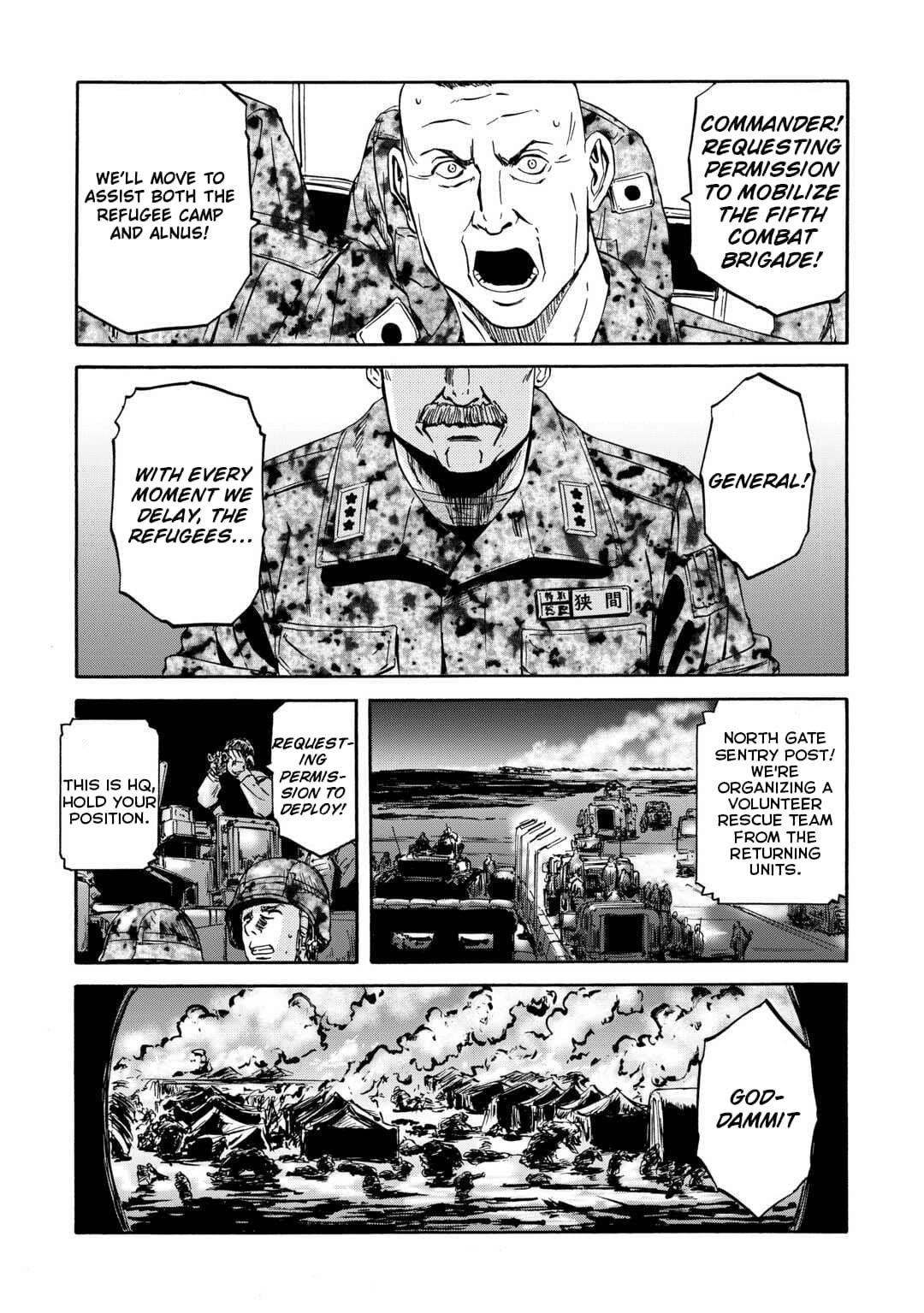 Gate – Jietai Kare No Chi Nite, Kaku Tatakeri Chapter 137 - Page 23 in English