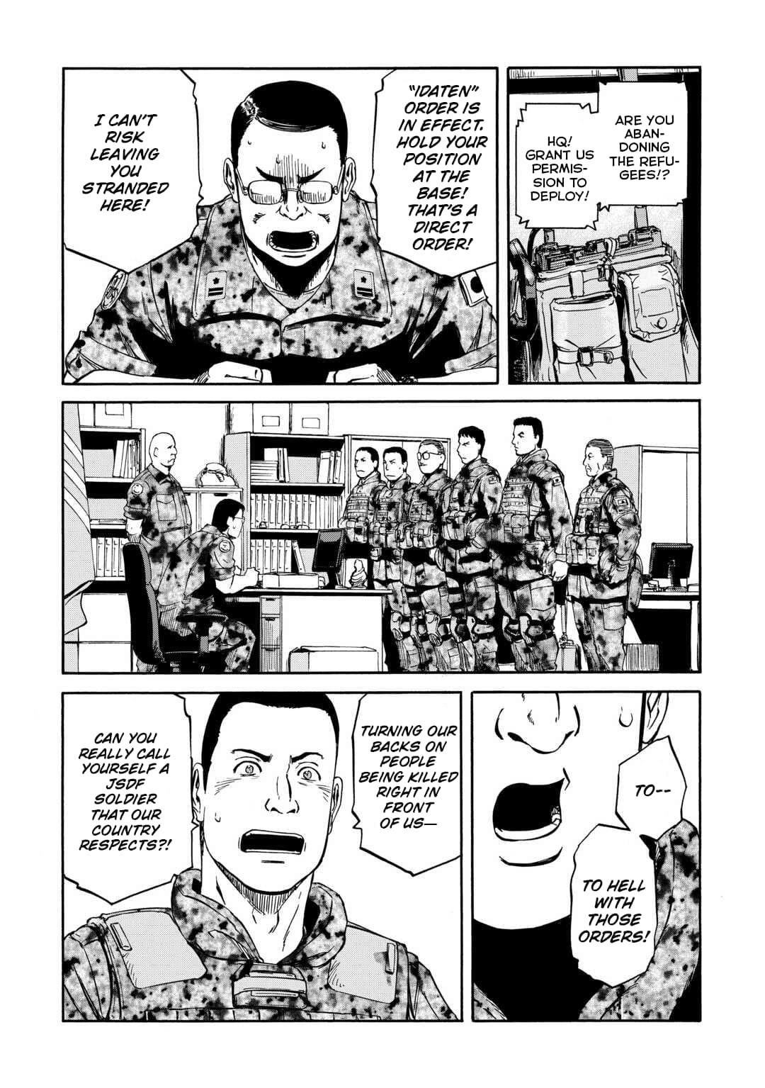 Gate – Jietai Kare No Chi Nite, Kaku Tatakeri Chapter 137 - Page 24 in English