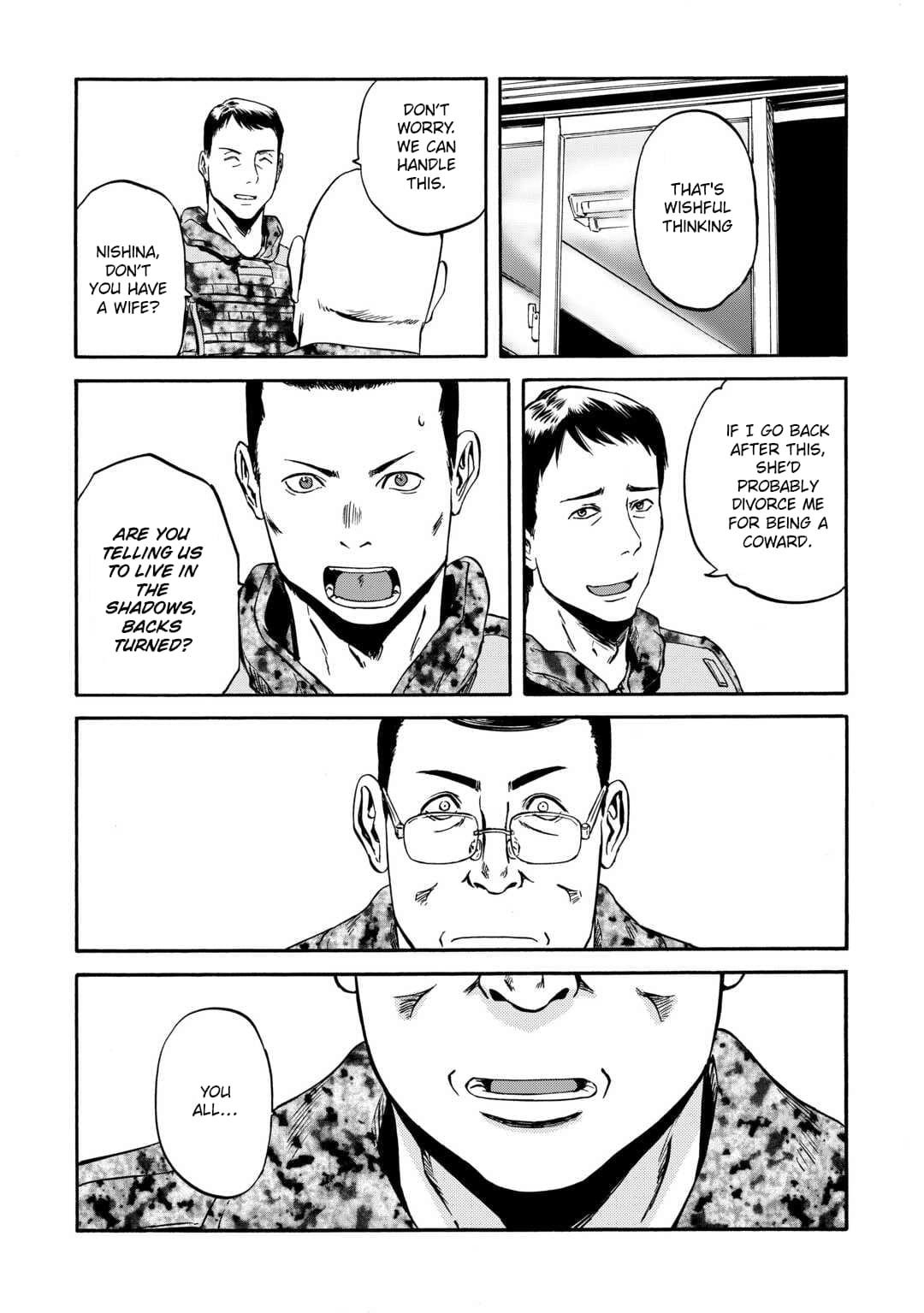 Gate – Jietai Kare No Chi Nite, Kaku Tatakeri Chapter 137 - Page 26 in English
