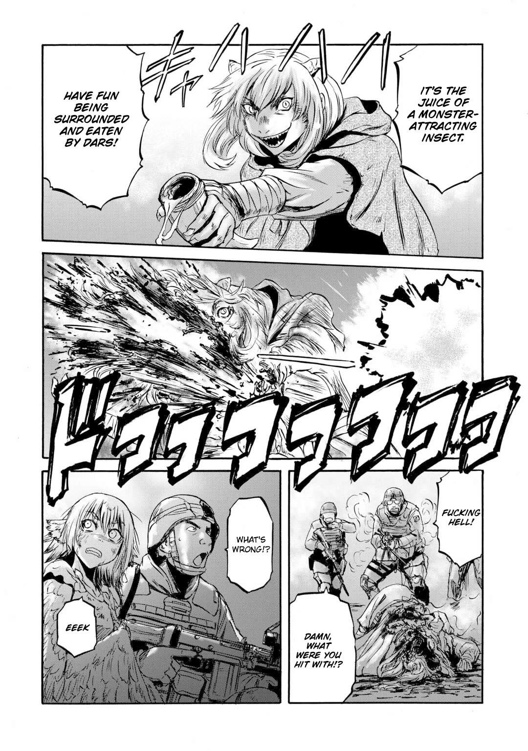 Gate – Jietai Kare No Chi Nite, Kaku Tatakeri Chapter 138 - Page 10 in English