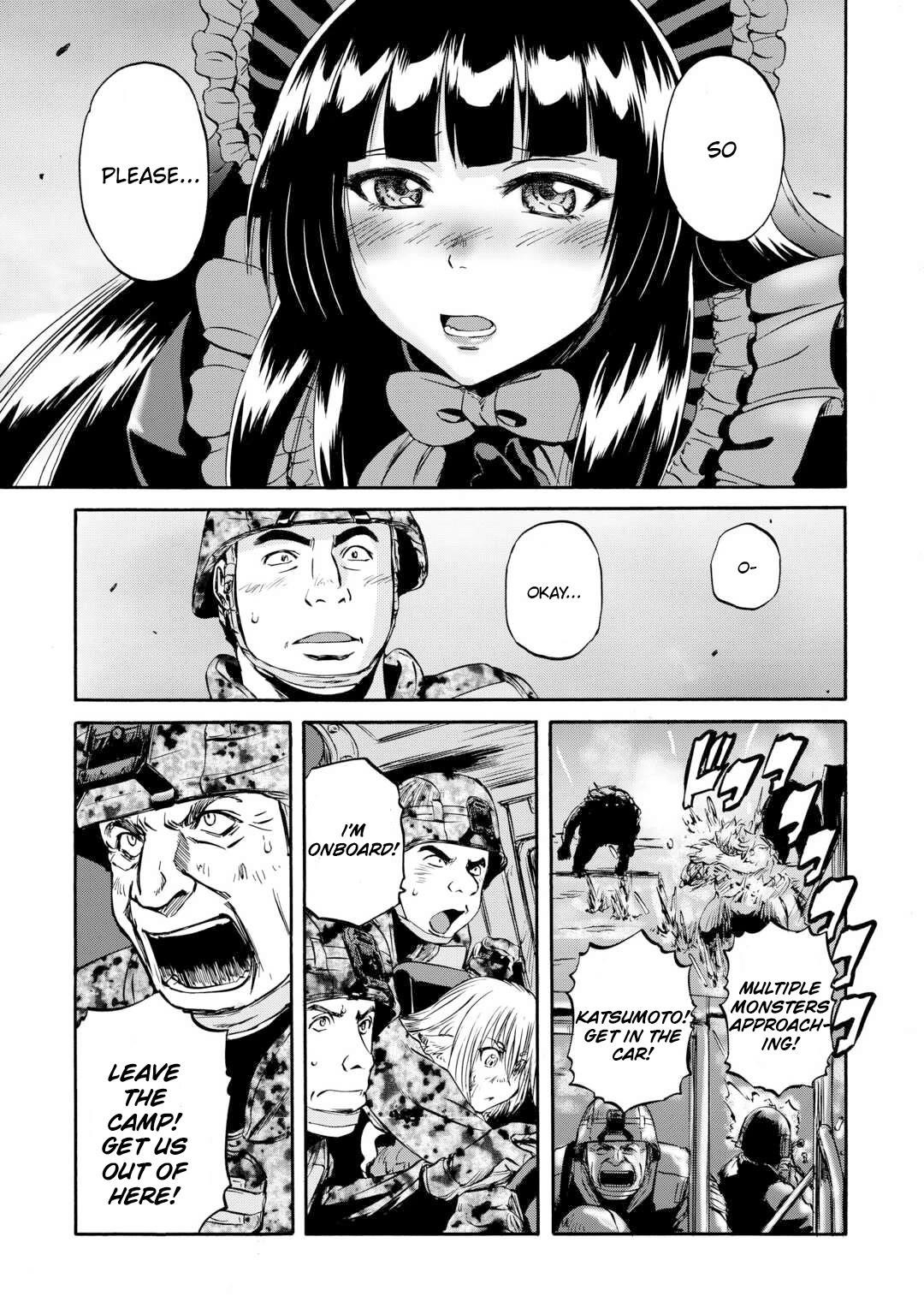 Gate – Jietai Kare No Chi Nite, Kaku Tatakeri Chapter 138 - Page 18 in English
