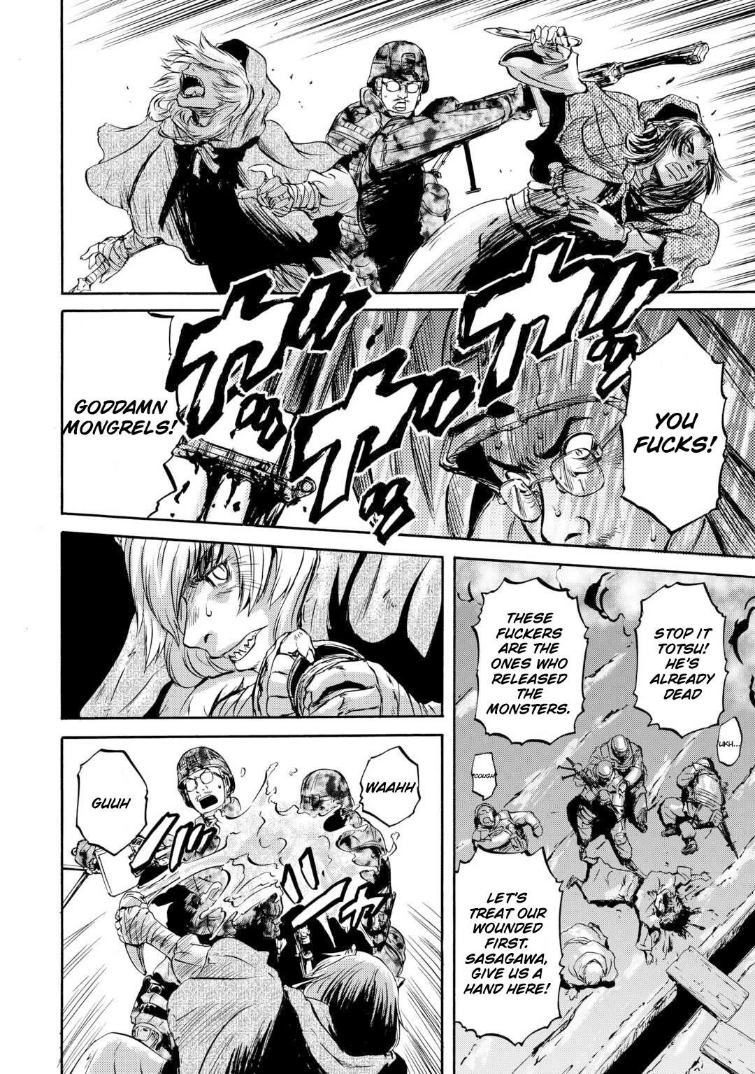 Gate – Jietai Kare No Chi Nite, Kaku Tatakeri Chapter 138 - Page 9 in English