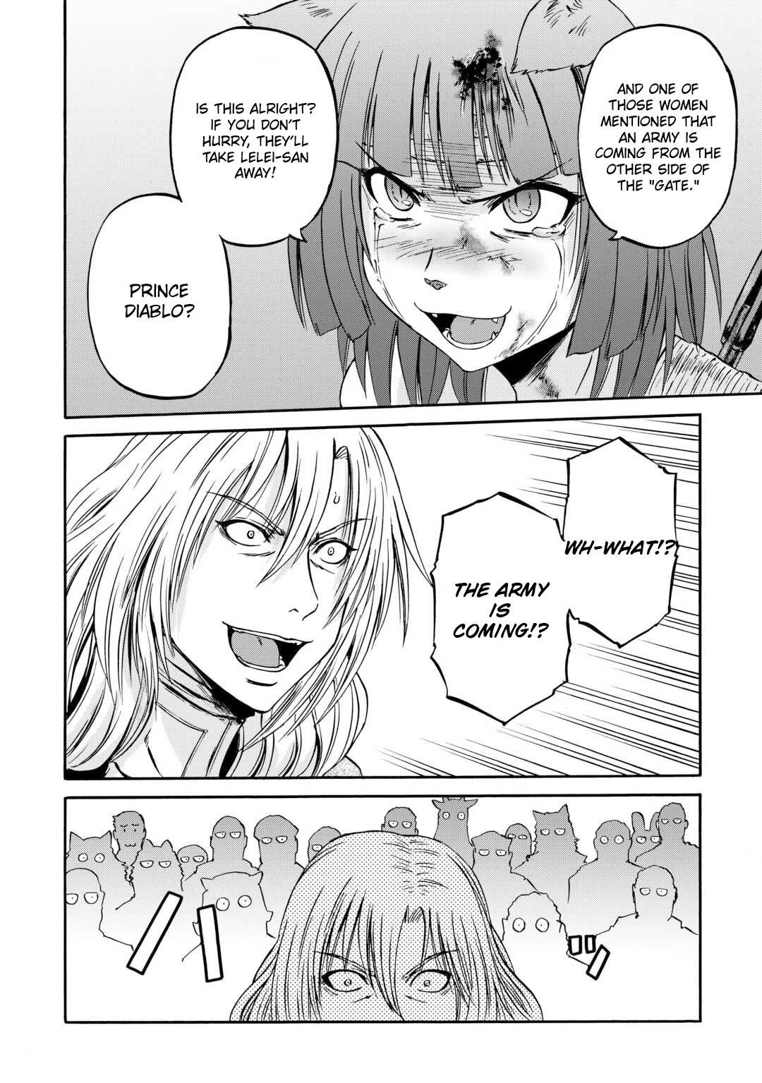 Gate – Jietai Kare No Chi Nite, Kaku Tatakeri Chapter 139 - Page 13 in English