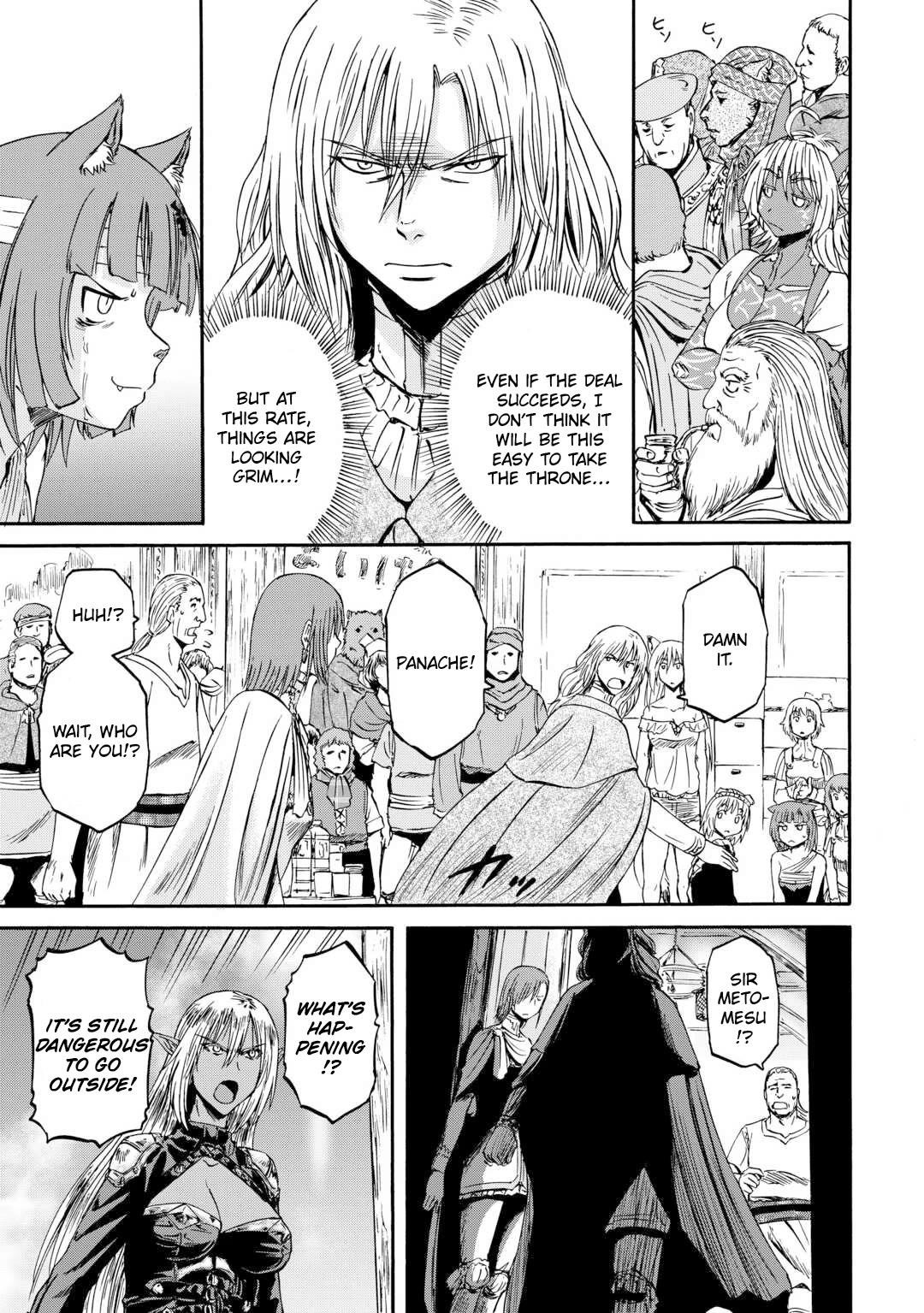 Gate – Jietai Kare No Chi Nite, Kaku Tatakeri Chapter 139 - Page 14 in English