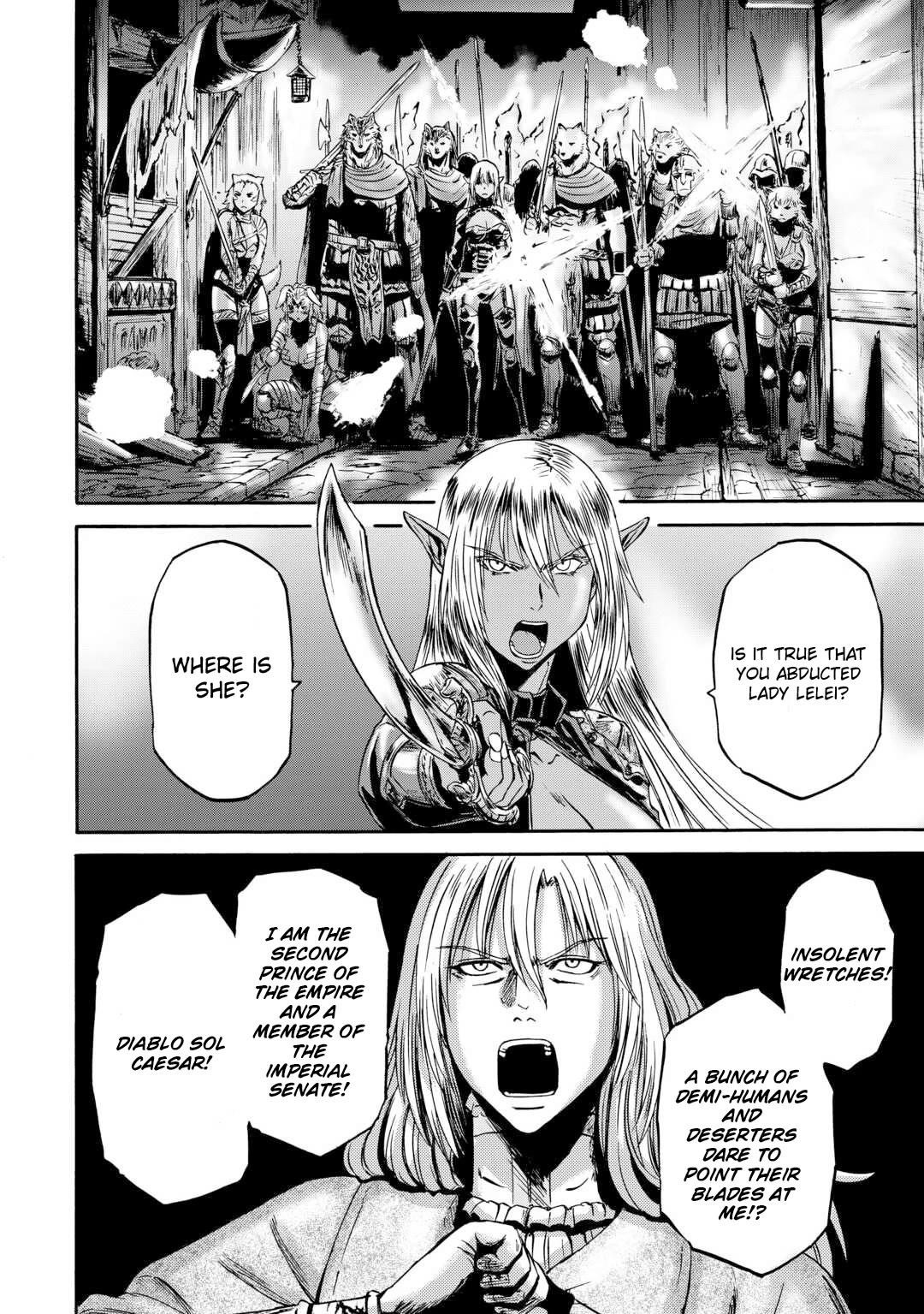 Gate – Jietai Kare No Chi Nite, Kaku Tatakeri Chapter 139 - Page 17 in English