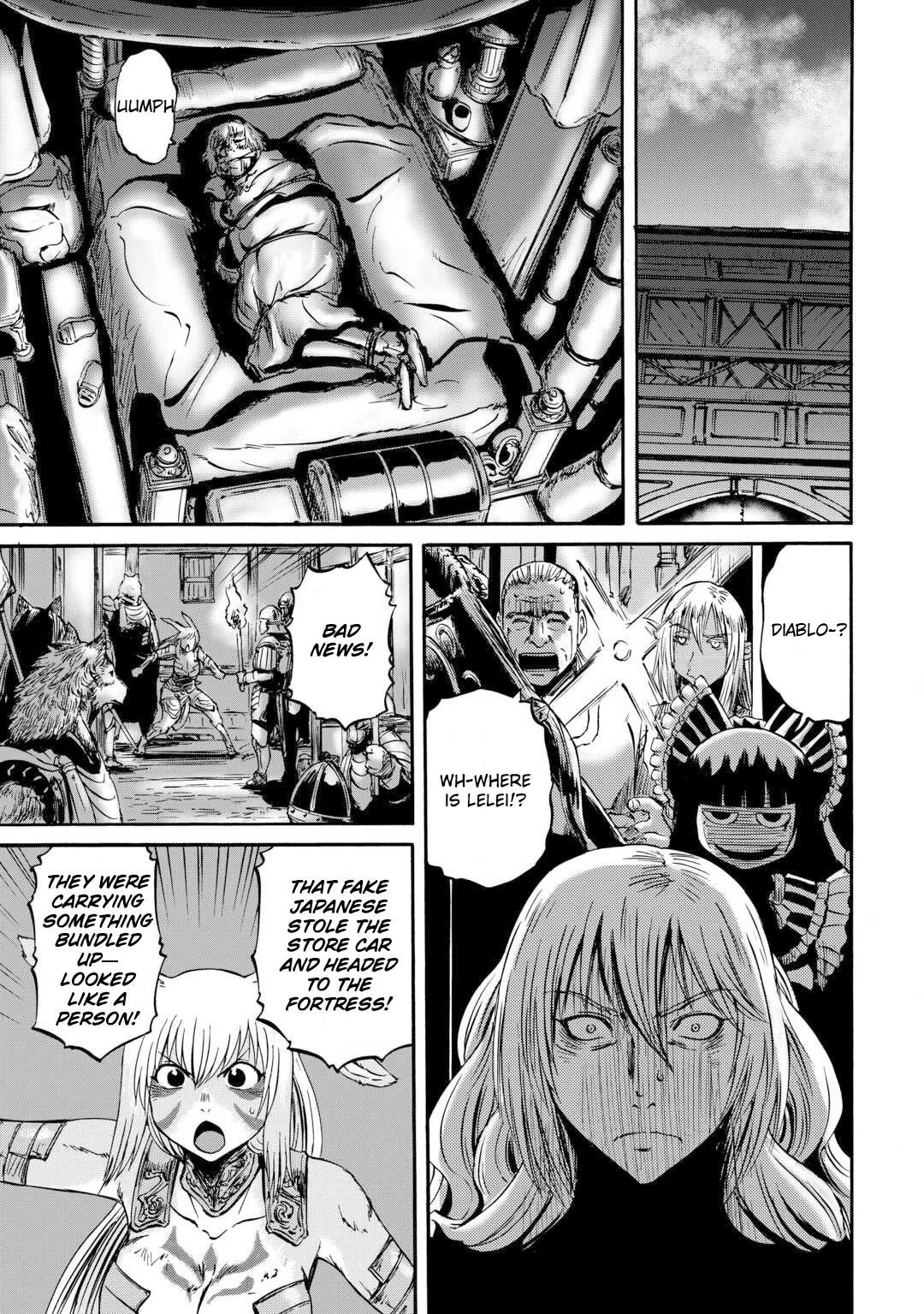 Gate – Jietai Kare No Chi Nite, Kaku Tatakeri Chapter 139 - Page 22 in English