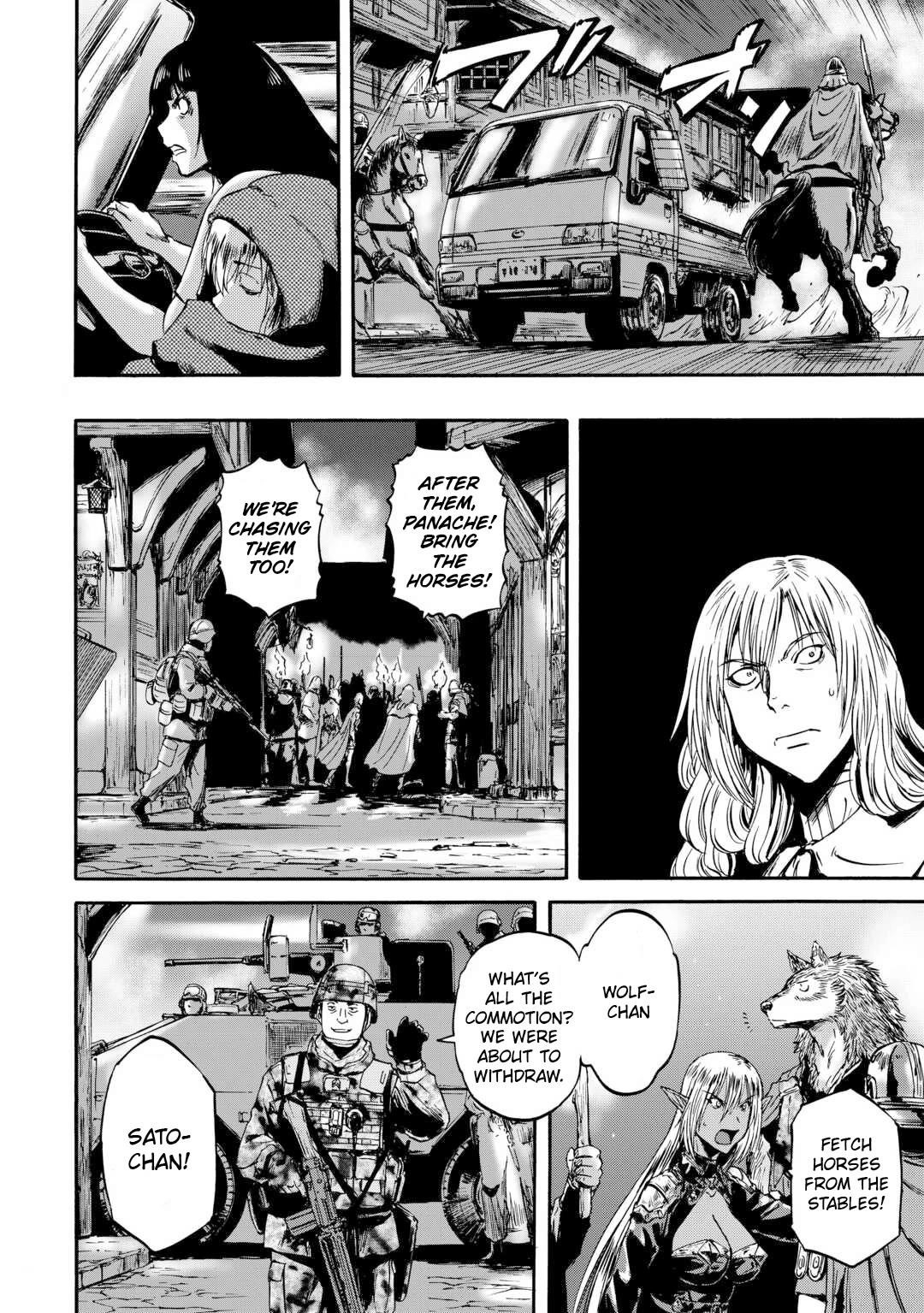 Gate – Jietai Kare No Chi Nite, Kaku Tatakeri Chapter 139 - Page 23 in English