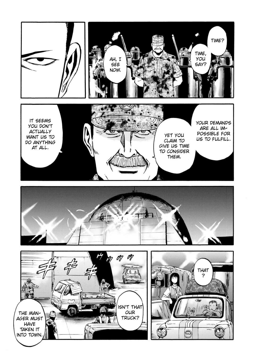 Gate – Jietai Kare No Chi Nite, Kaku Tatakeri Chapter 139 - Page 33 in English