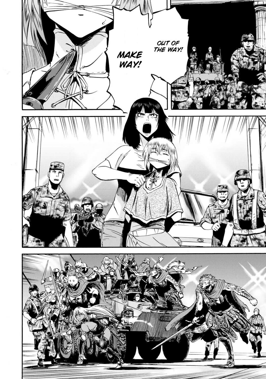 Gate – Jietai Kare No Chi Nite, Kaku Tatakeri Chapter 139 - Page 34 in English