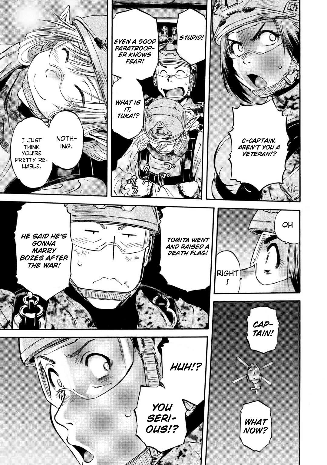 Gate – Jietai Kare No Chi Nite, Kaku Tatakeri Chapter 139 - Page 37 in English