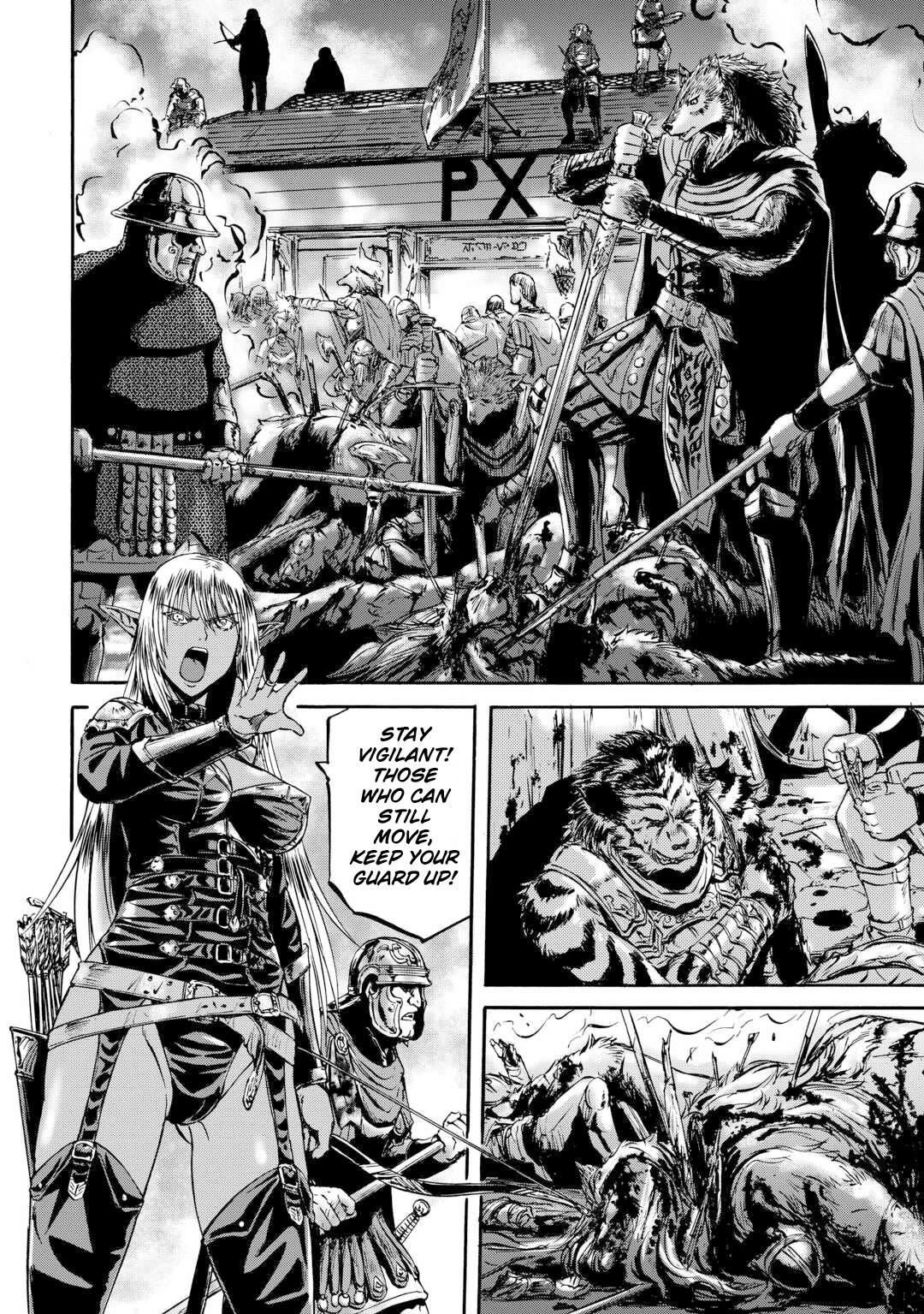 Gate – Jietai Kare No Chi Nite, Kaku Tatakeri Chapter 139 - Page 5 in English