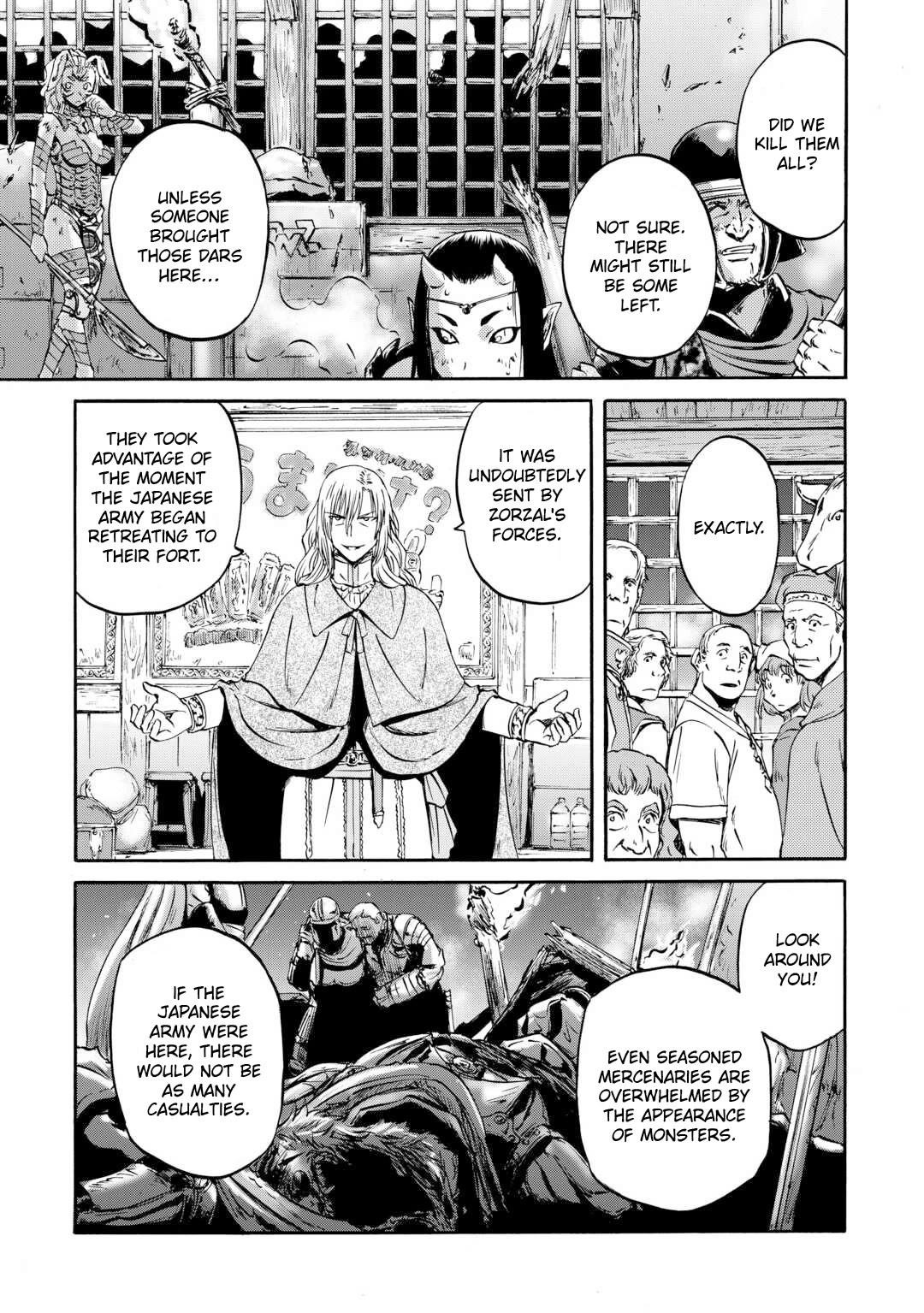 Gate – Jietai Kare No Chi Nite, Kaku Tatakeri Chapter 139 - Page 6 in English