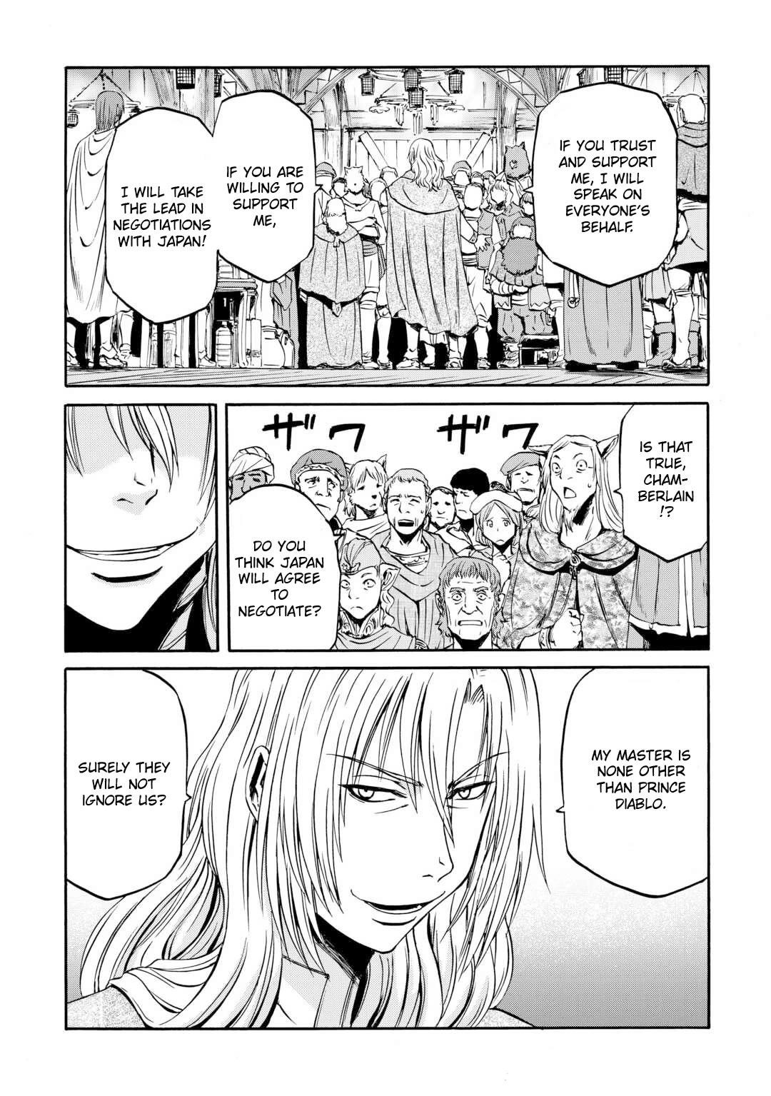 Gate – Jietai Kare No Chi Nite, Kaku Tatakeri Chapter 139 - Page 8 in English