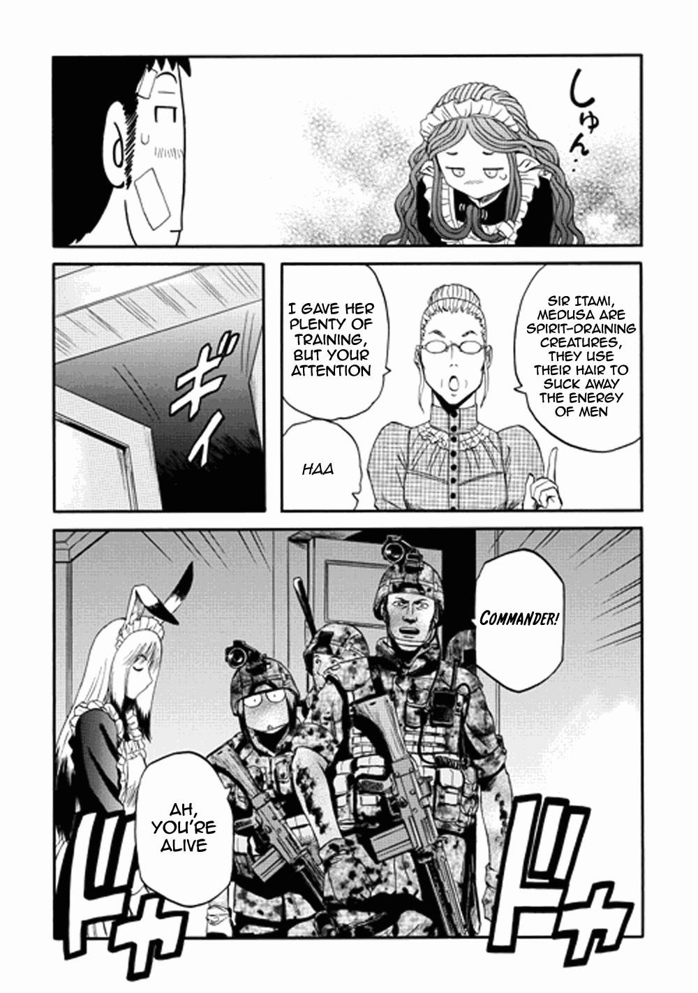 Gate – Jietai Kare No Chi Nite, Kaku Tatakeri Chapter 14 - Page 16 in English