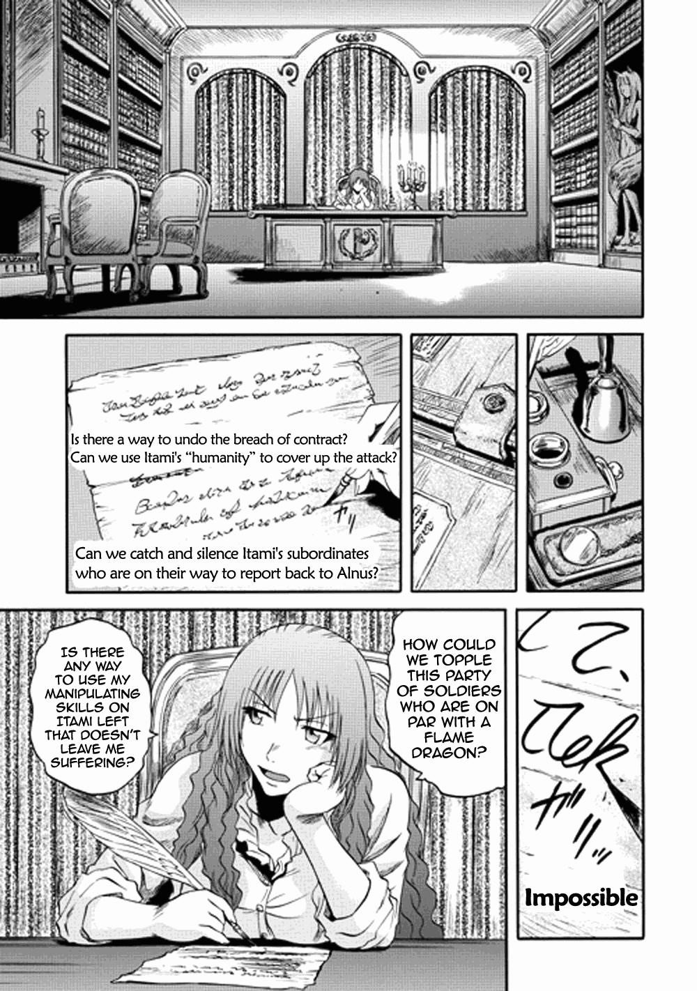 Gate – Jietai Kare No Chi Nite, Kaku Tatakeri Chapter 14 - Page 18 in English