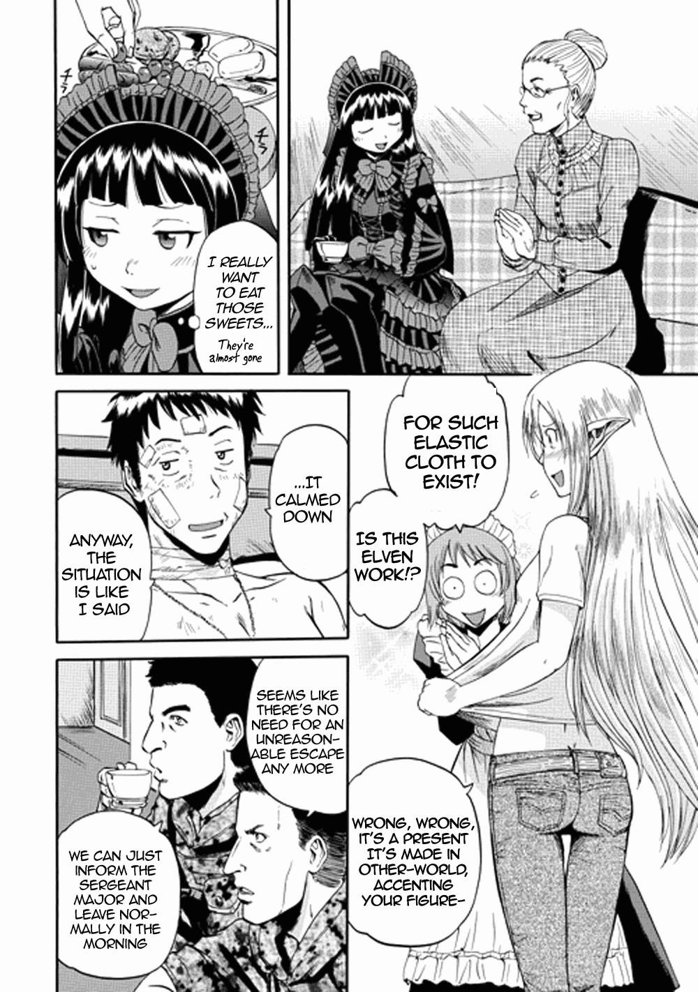 Gate – Jietai Kare No Chi Nite, Kaku Tatakeri Chapter 14 - Page 25 in English