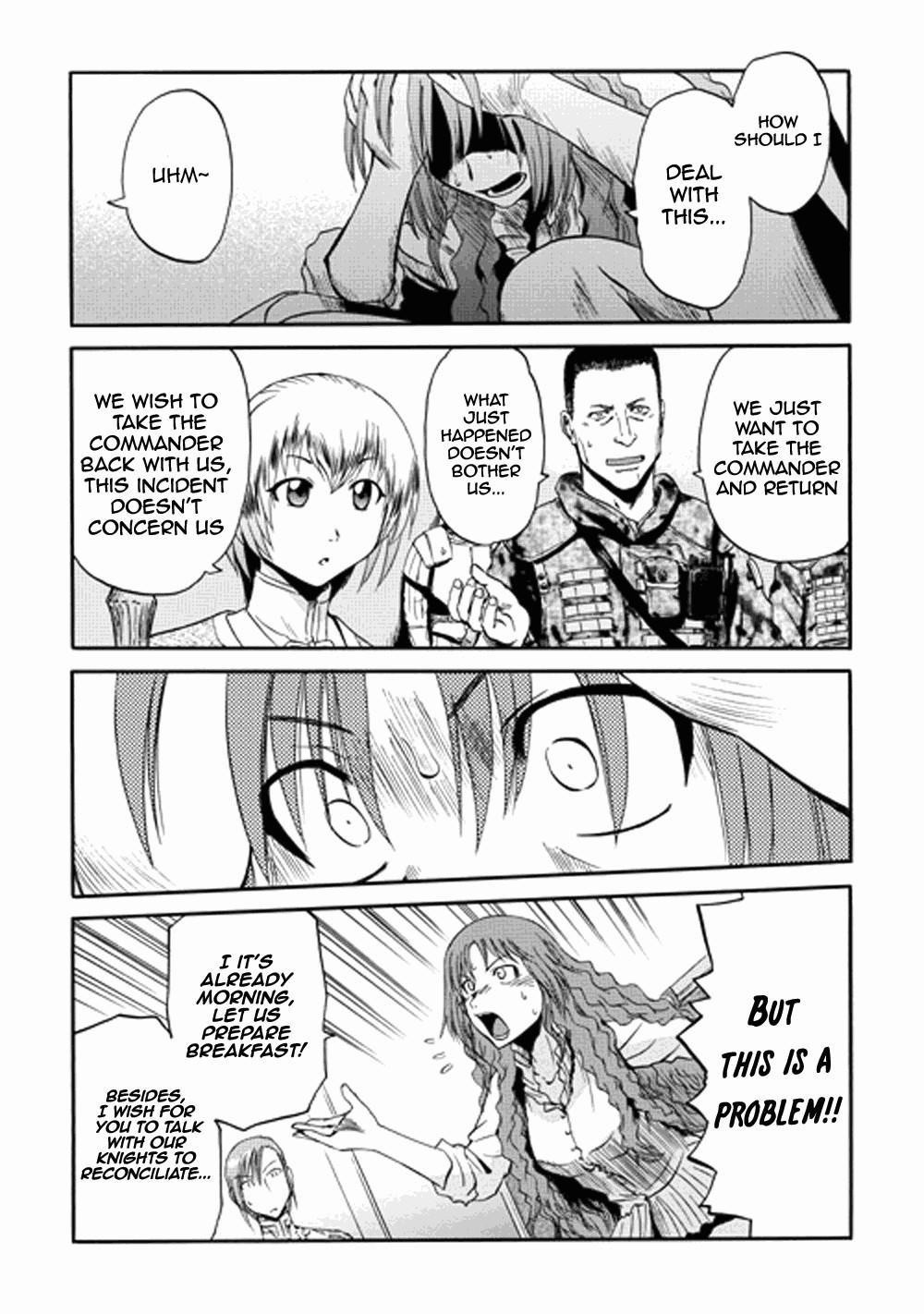 Gate – Jietai Kare No Chi Nite, Kaku Tatakeri Chapter 14 - Page 33 in English