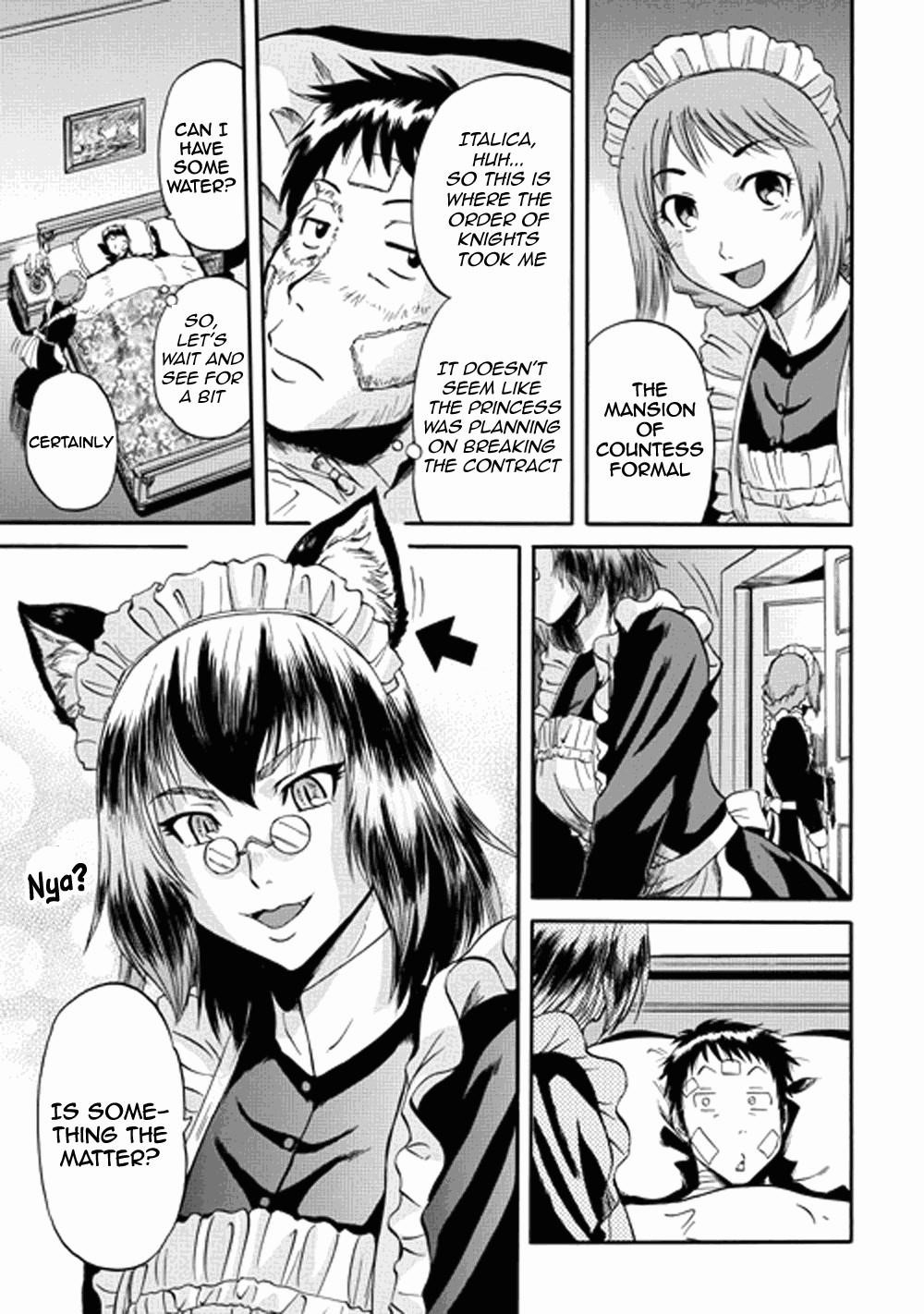 Gate – Jietai Kare No Chi Nite, Kaku Tatakeri Chapter 14 - Page 8 in English