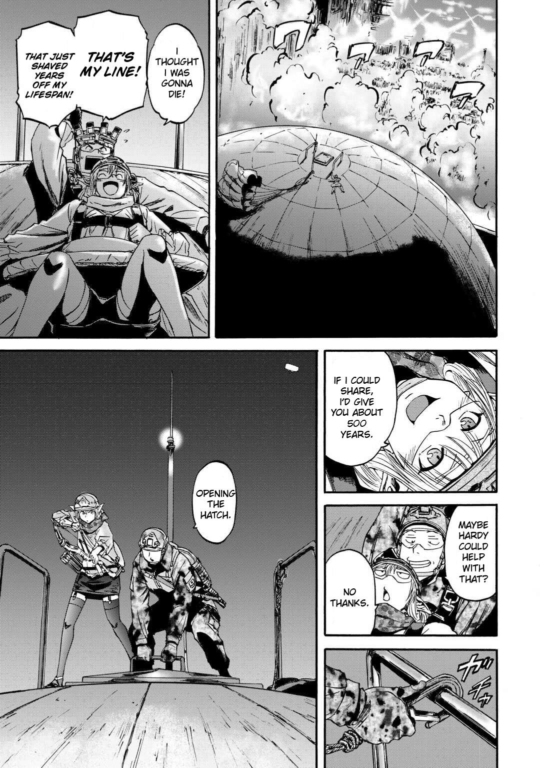 Gate – Jietai Kare No Chi Nite, Kaku Tatakeri Chapter 140 - Page 10 in English