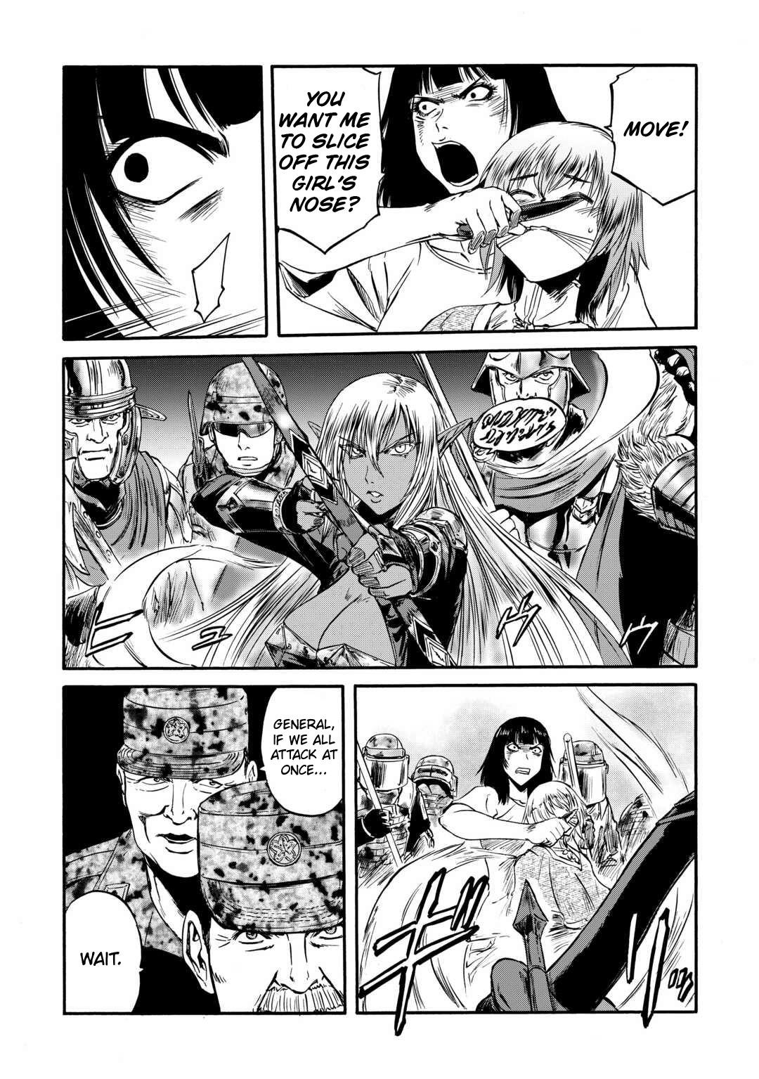Gate – Jietai Kare No Chi Nite, Kaku Tatakeri Chapter 140 - Page 14 in English