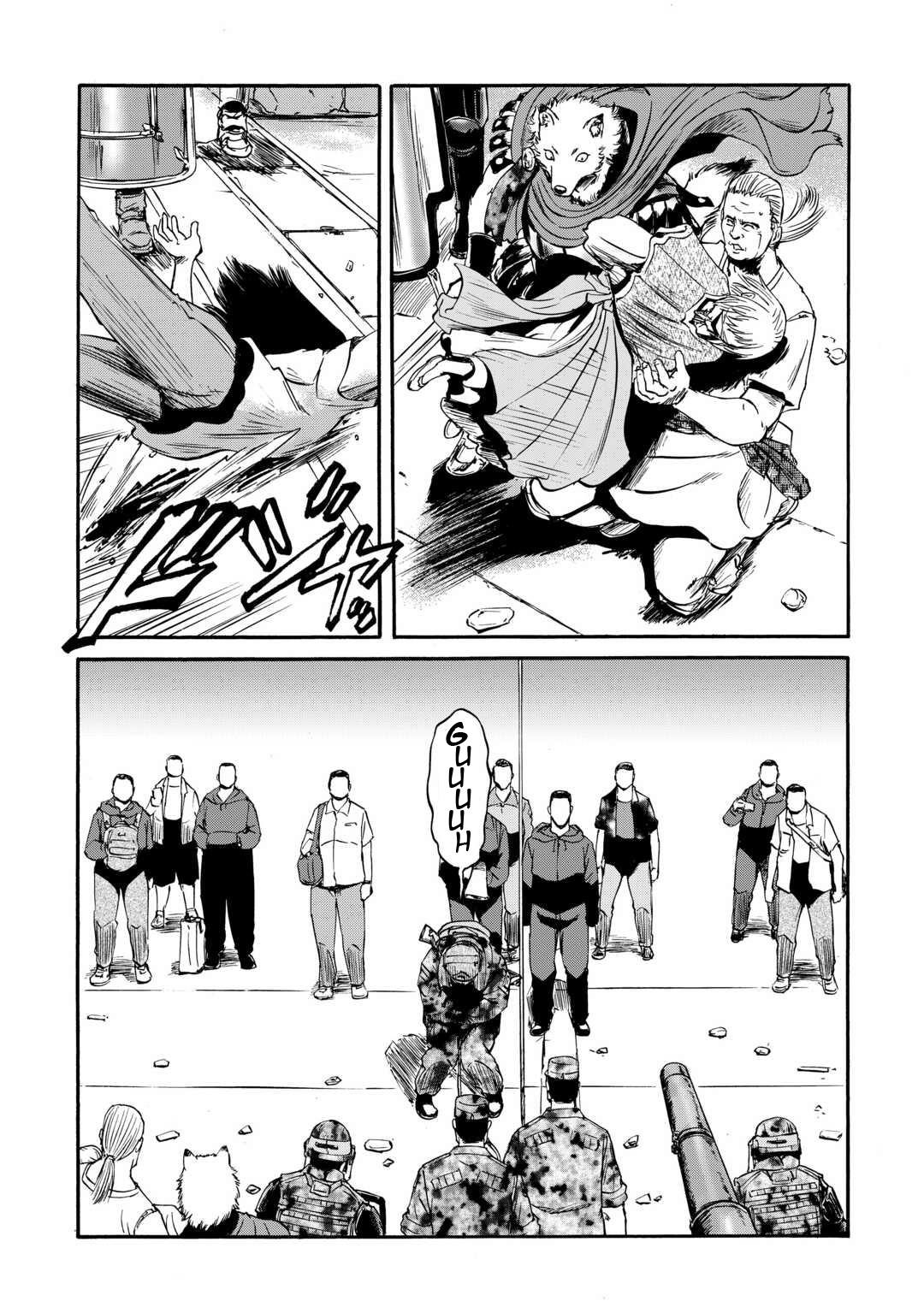 Gate – Jietai Kare No Chi Nite, Kaku Tatakeri Chapter 140 - Page 21 in English