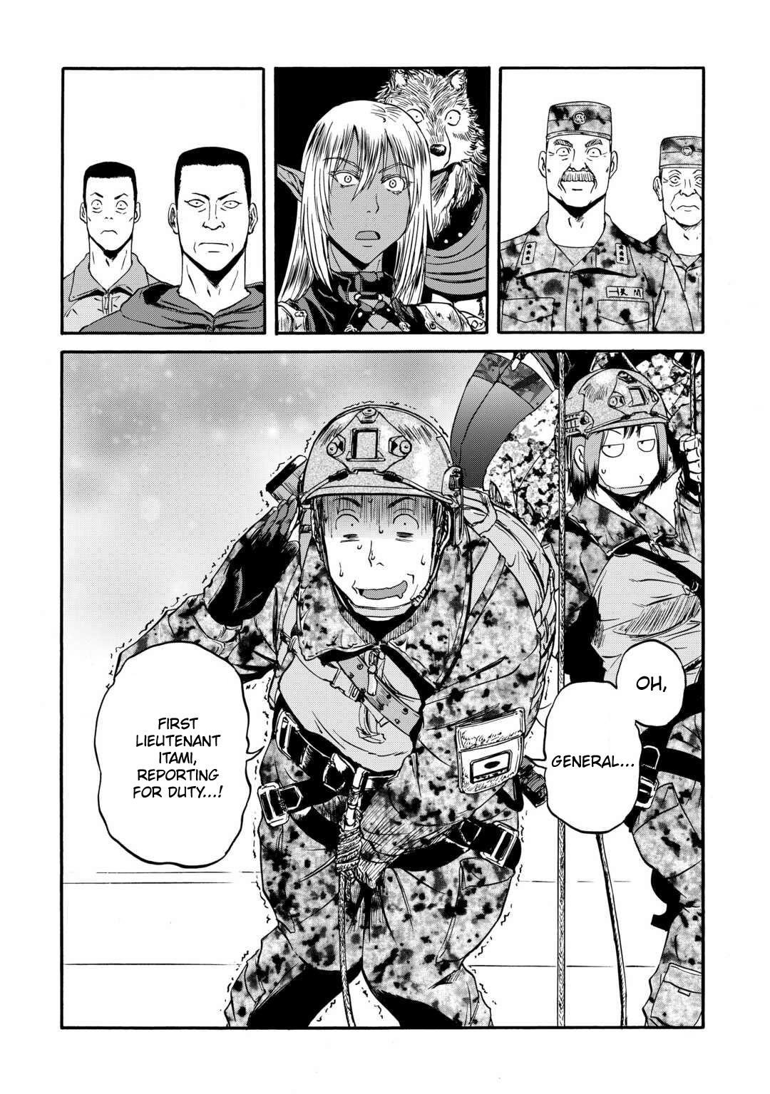 Gate – Jietai Kare No Chi Nite, Kaku Tatakeri Chapter 140 - Page 22 in English