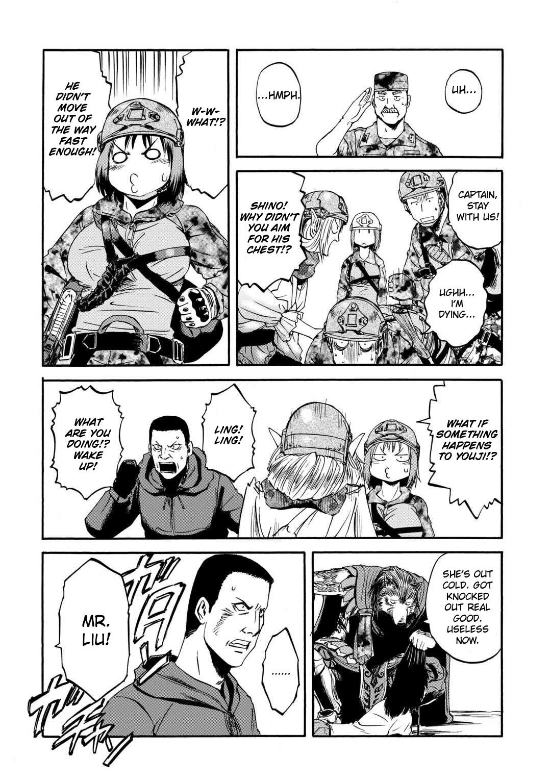 Gate – Jietai Kare No Chi Nite, Kaku Tatakeri Chapter 140 - Page 23 in English