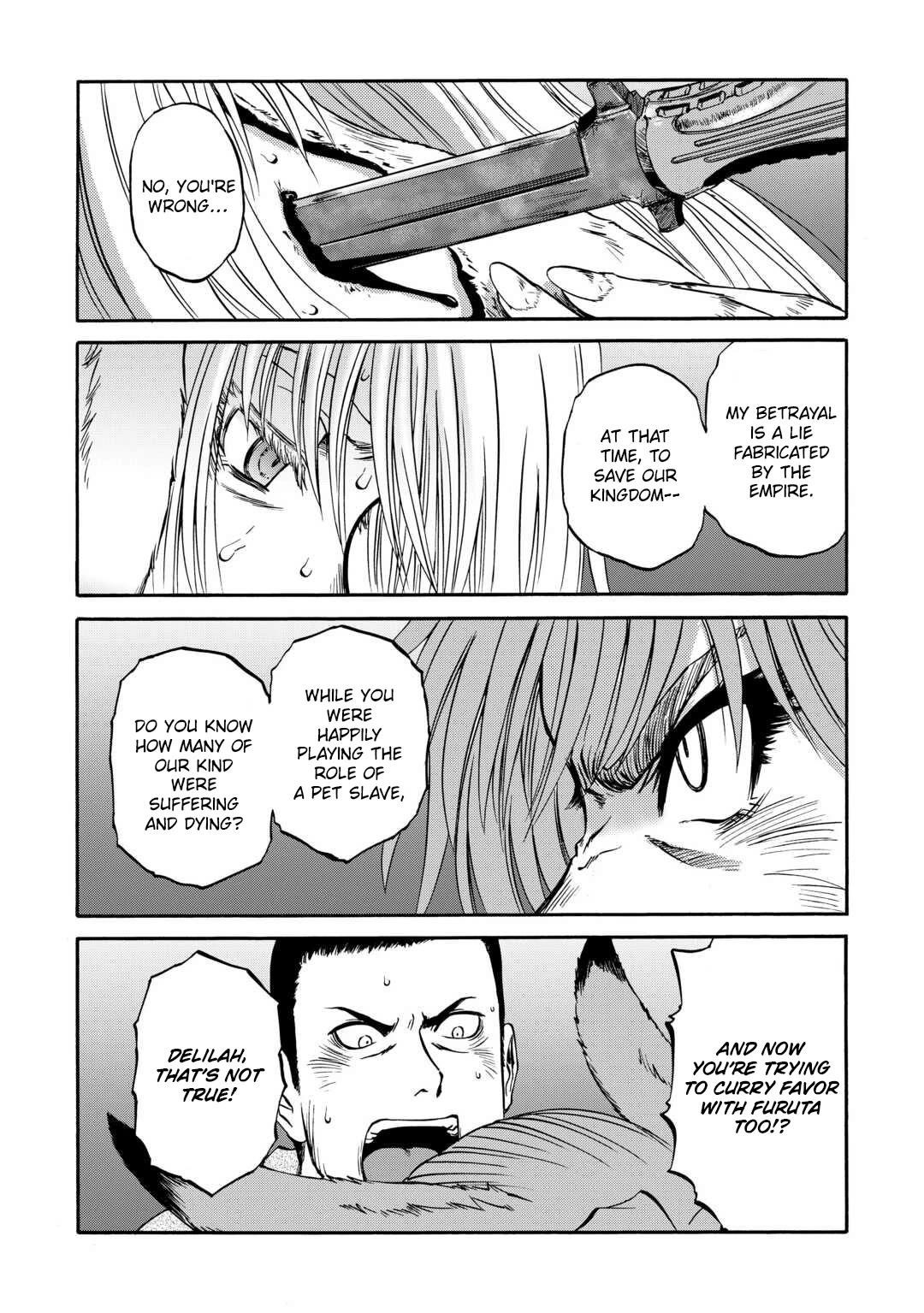 Gate – Jietai Kare No Chi Nite, Kaku Tatakeri Chapter 141 - Page 11 in English