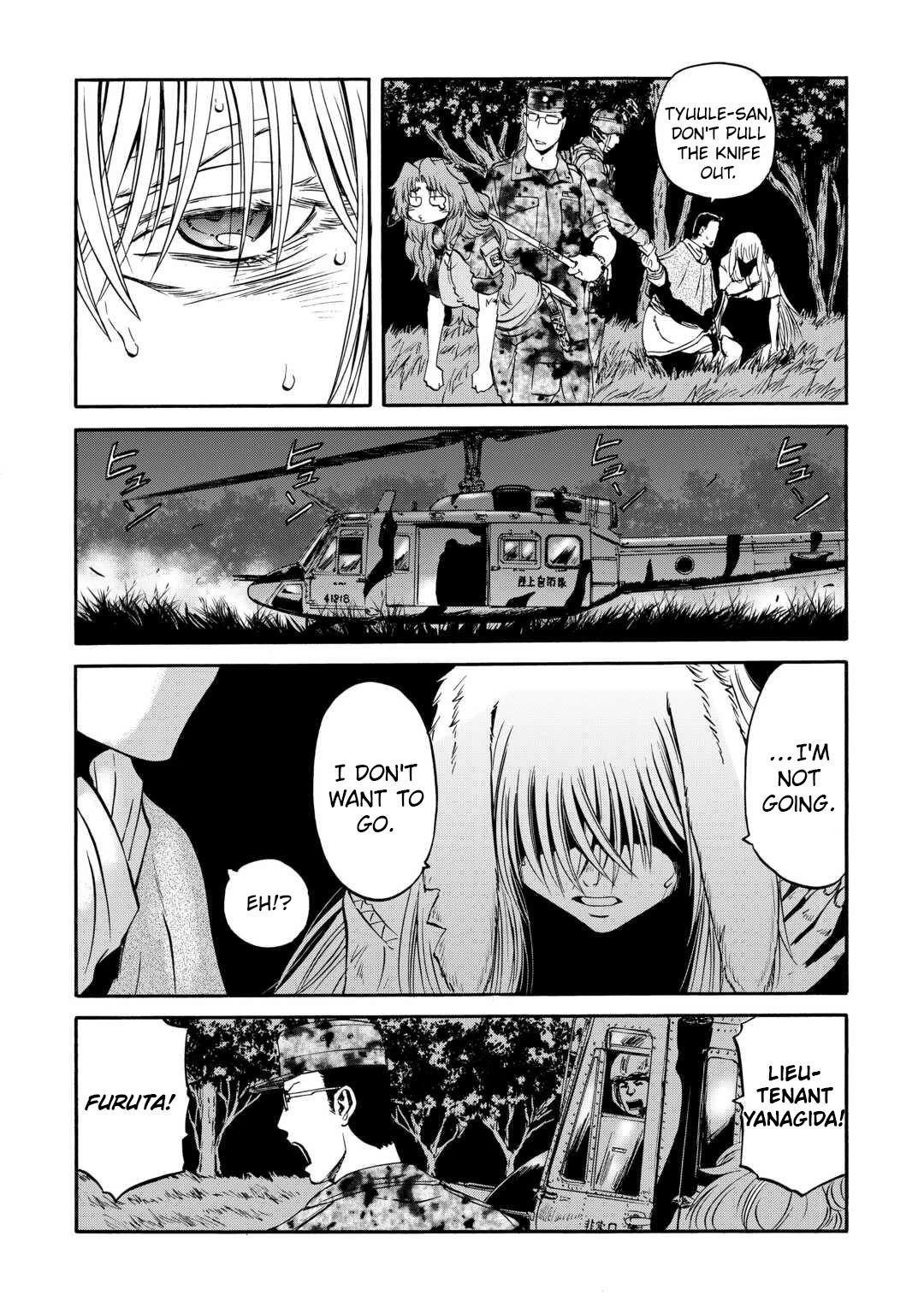 Gate – Jietai Kare No Chi Nite, Kaku Tatakeri Chapter 141 - Page 13 in English