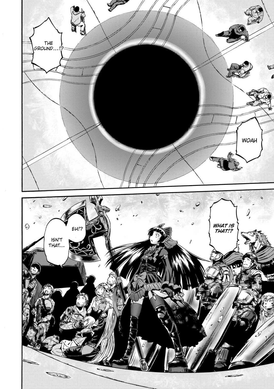 Gate – Jietai Kare No Chi Nite, Kaku Tatakeri Chapter 141 - Page 38 in English