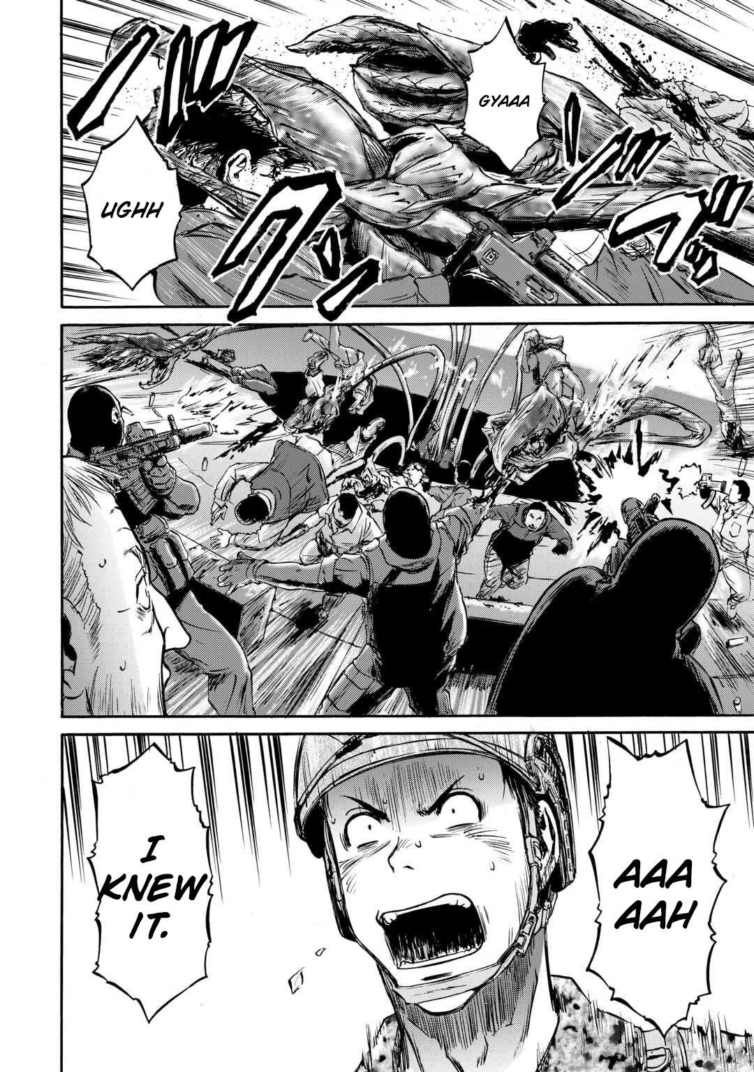 Gate – Jietai Kare No Chi Nite, Kaku Tatakeri Chapter 141 - Page 44 in English