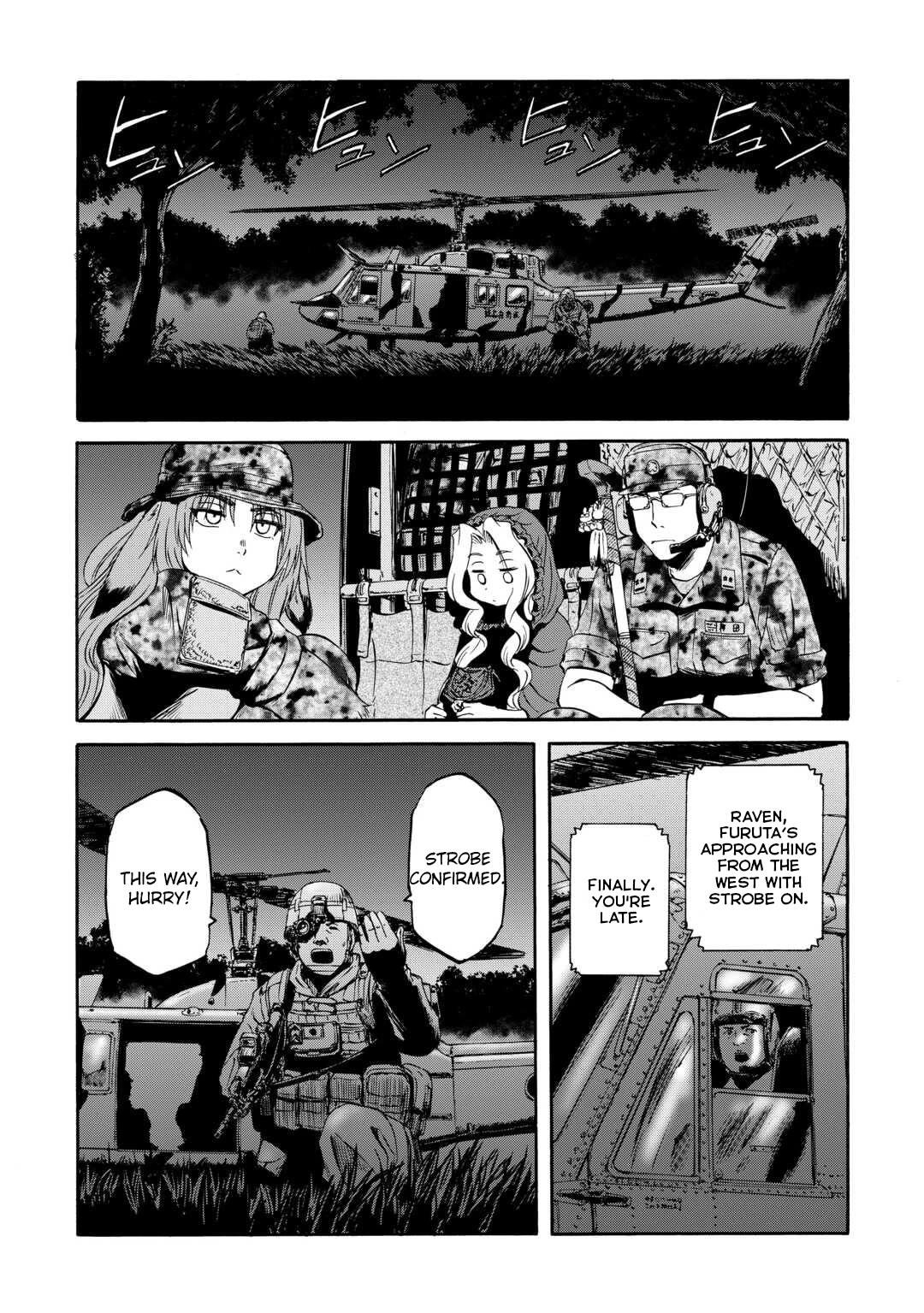 Gate – Jietai Kare No Chi Nite, Kaku Tatakeri Chapter 141 - Page 8 in English