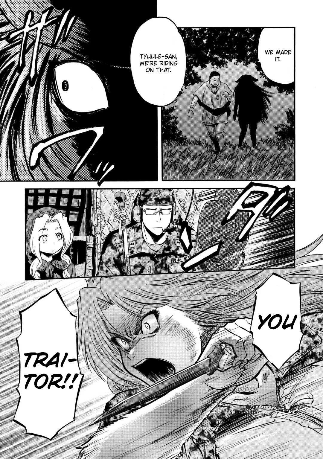 Gate – Jietai Kare No Chi Nite, Kaku Tatakeri Chapter 141 - Page 9 in English