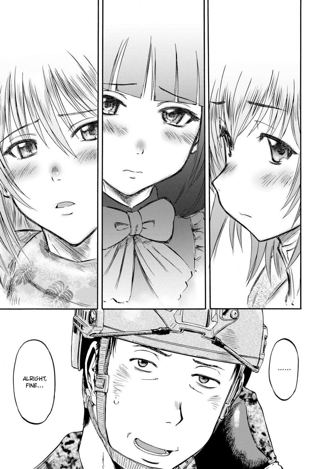 Gate – Jietai Kare No Chi Nite, Kaku Tatakeri Chapter 142 - Page 14 in English