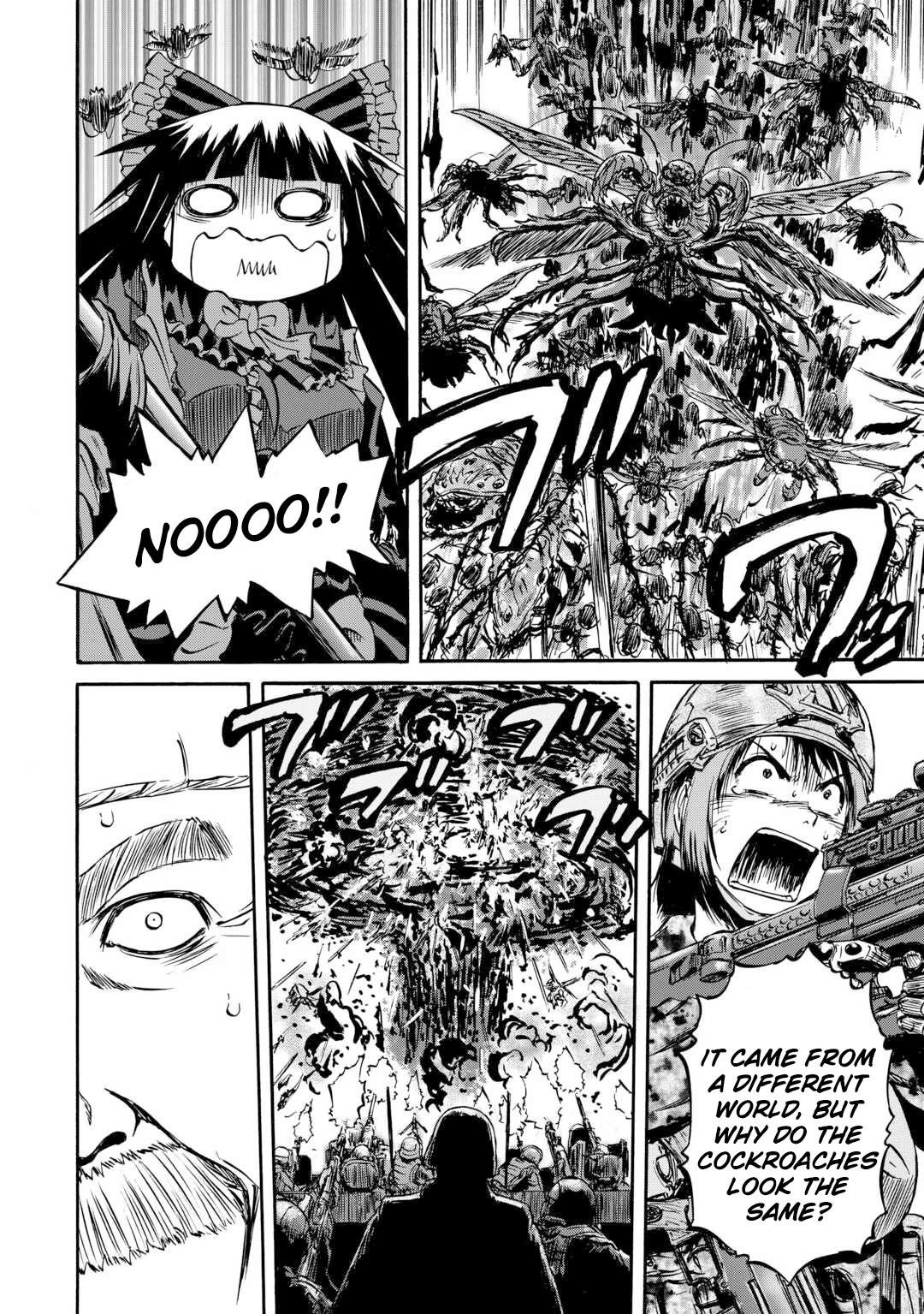 Gate – Jietai Kare No Chi Nite, Kaku Tatakeri Chapter 142 - Page 46 in English