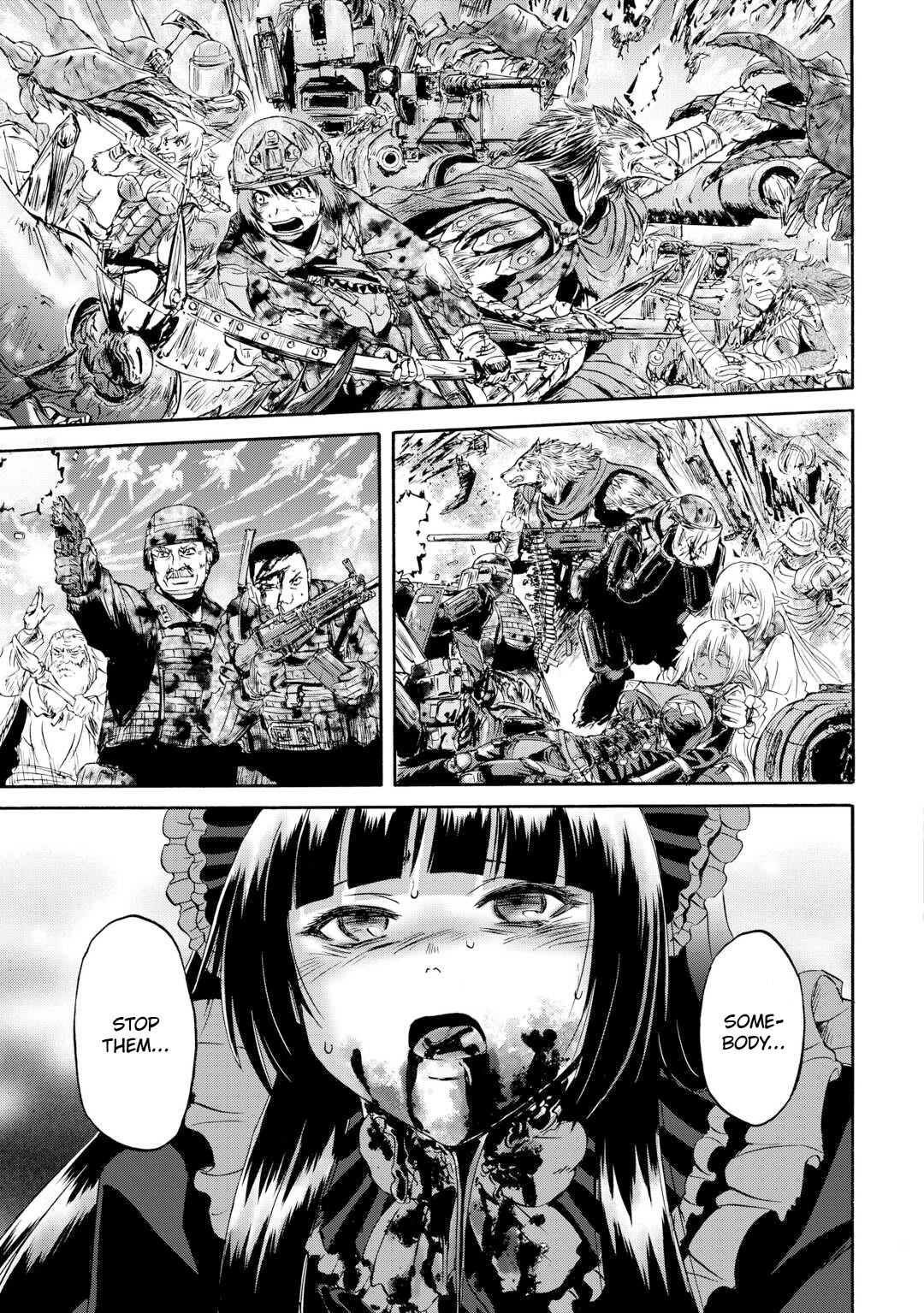 Gate – Jietai Kare No Chi Nite, Kaku Tatakeri Chapter 143.1 - Page 19 in English