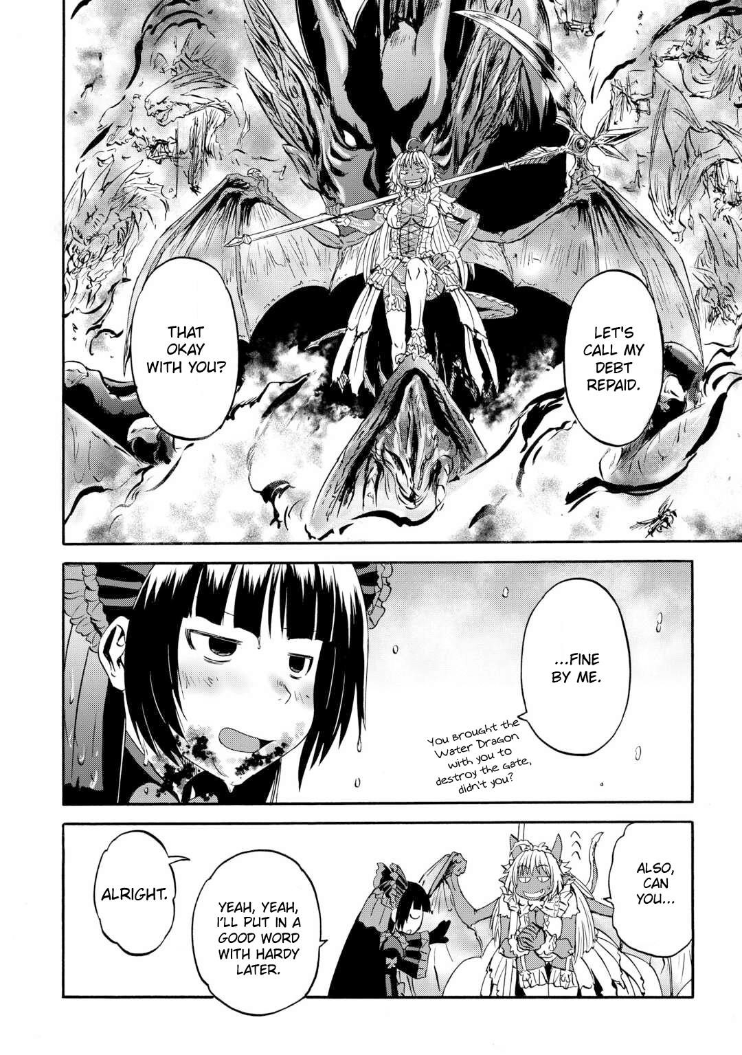 Gate – Jietai Kare No Chi Nite, Kaku Tatakeri Chapter 143.1 - Page 27 in English
