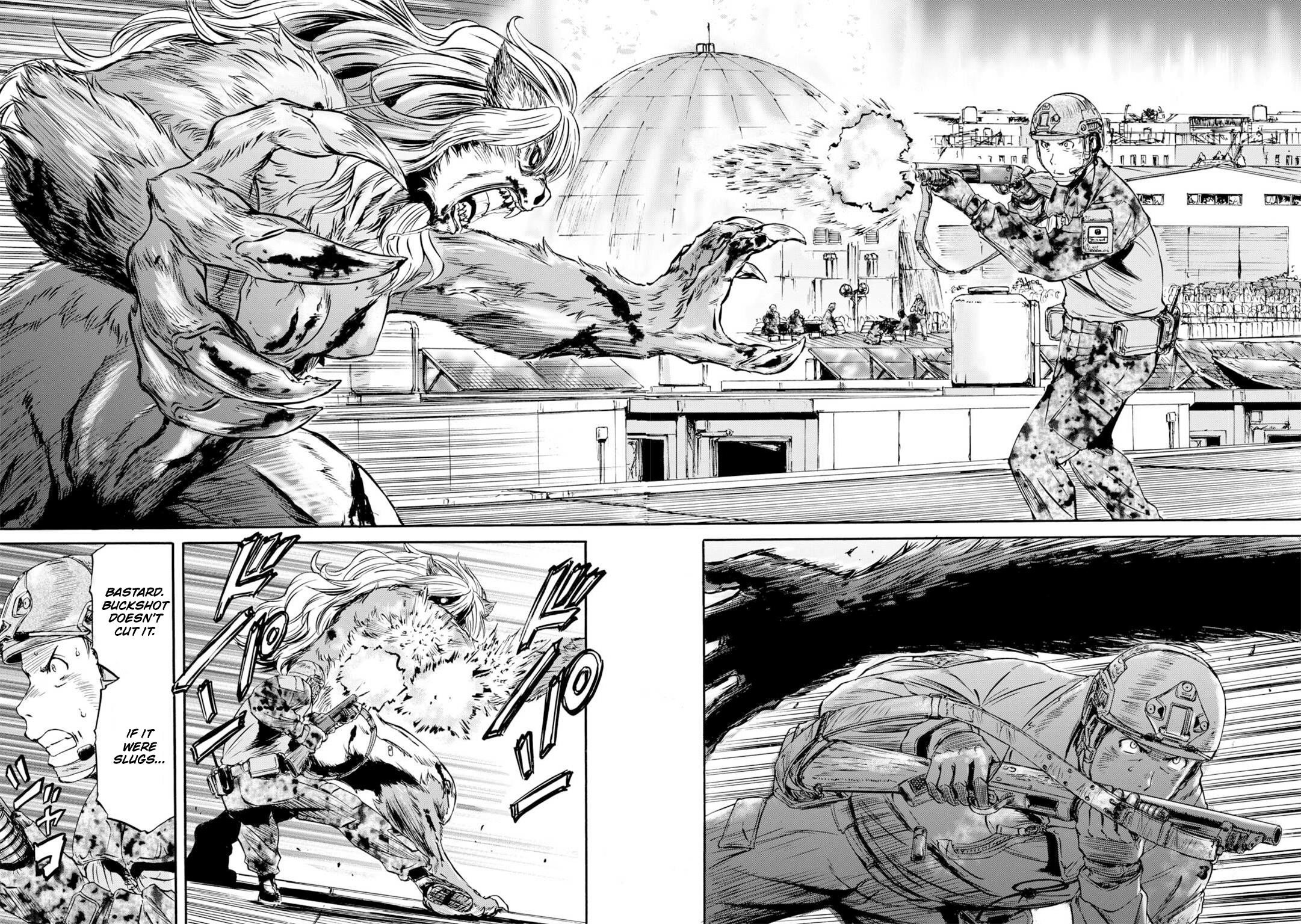 Gate – Jietai Kare No Chi Nite, Kaku Tatakeri Chapter 143.1 - Page 3 in English