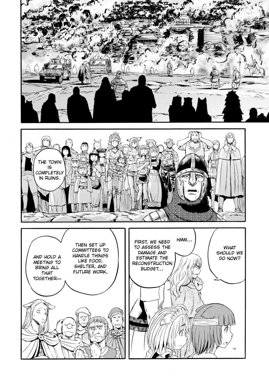 Gate – Jietai Kare No Chi Nite, Kaku Tatakeri Chapter 143.2 - Page 52 in English