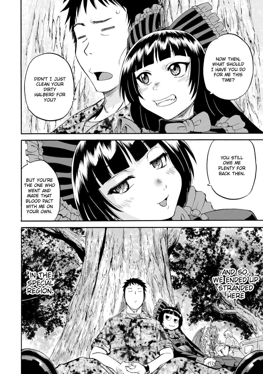 Gate – Jietai Kare No Chi Nite, Kaku Tatakeri Chapter 143.2 - Page 59 in English
