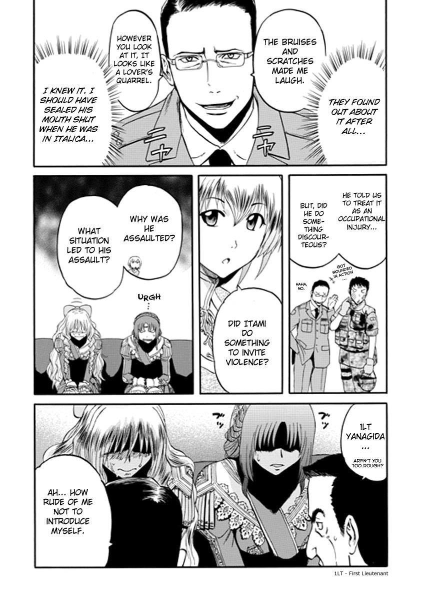 Gate – Jietai Kare No Chi Nite, Kaku Tatakeri Chapter 15 - Page 21 in English
