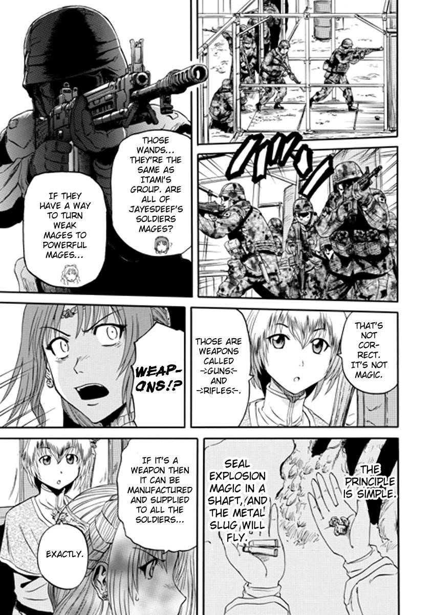 Gate – Jietai Kare No Chi Nite, Kaku Tatakeri Chapter 15 - Page 9 in English