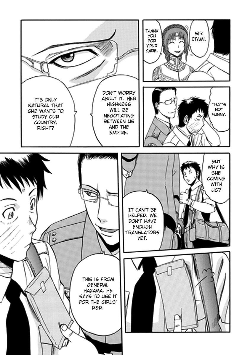 Gate – Jietai Kare No Chi Nite, Kaku Tatakeri Chapter 16 - Page 21 in English