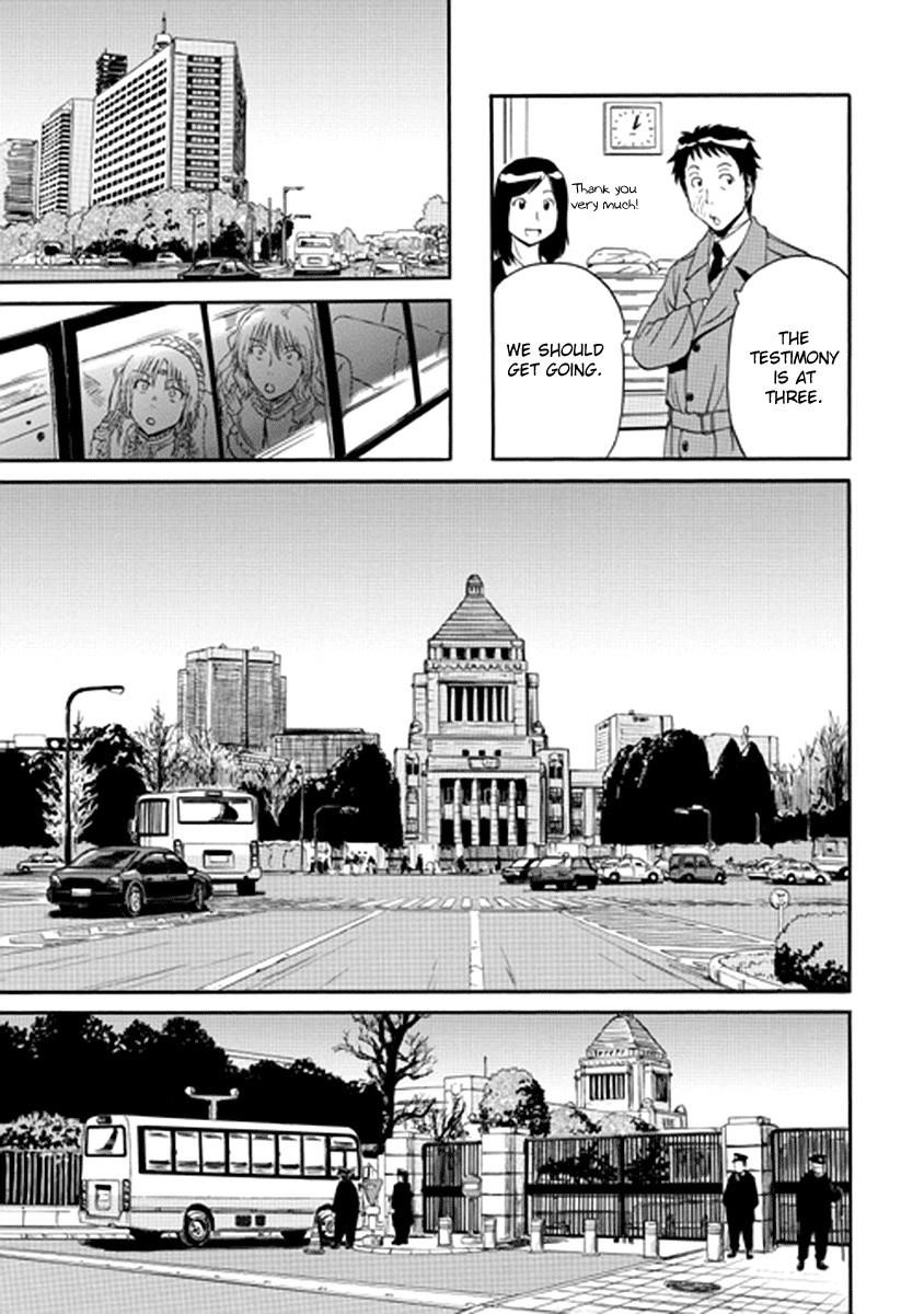 Gate – Jietai Kare No Chi Nite, Kaku Tatakeri Chapter 17 - Page 14 in English