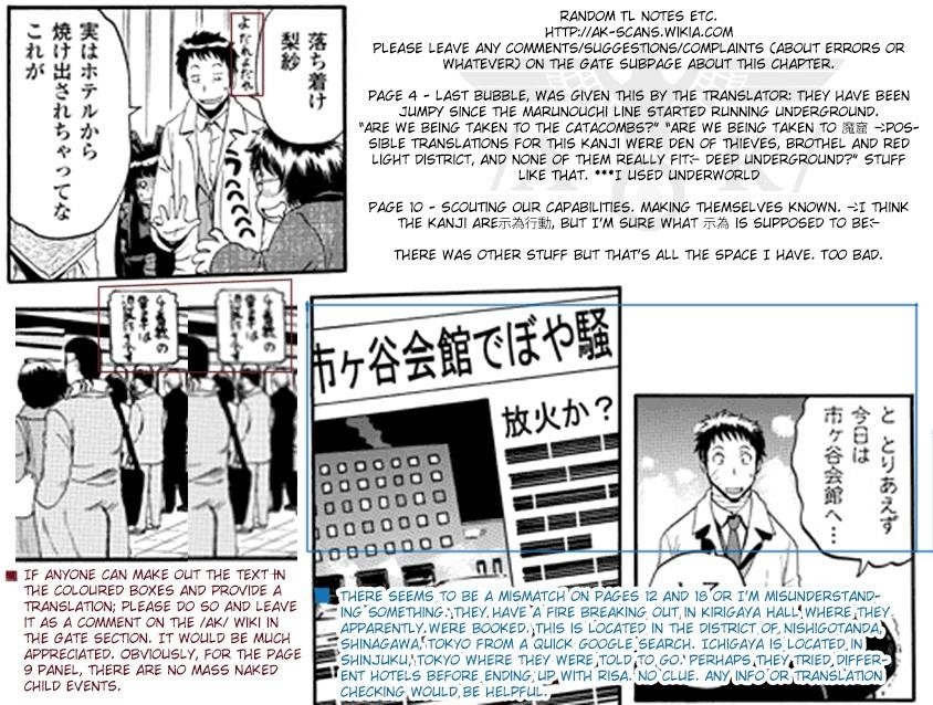 Gate – Jietai Kare No Chi Nite, Kaku Tatakeri Chapter 19 - Page 25 in English
